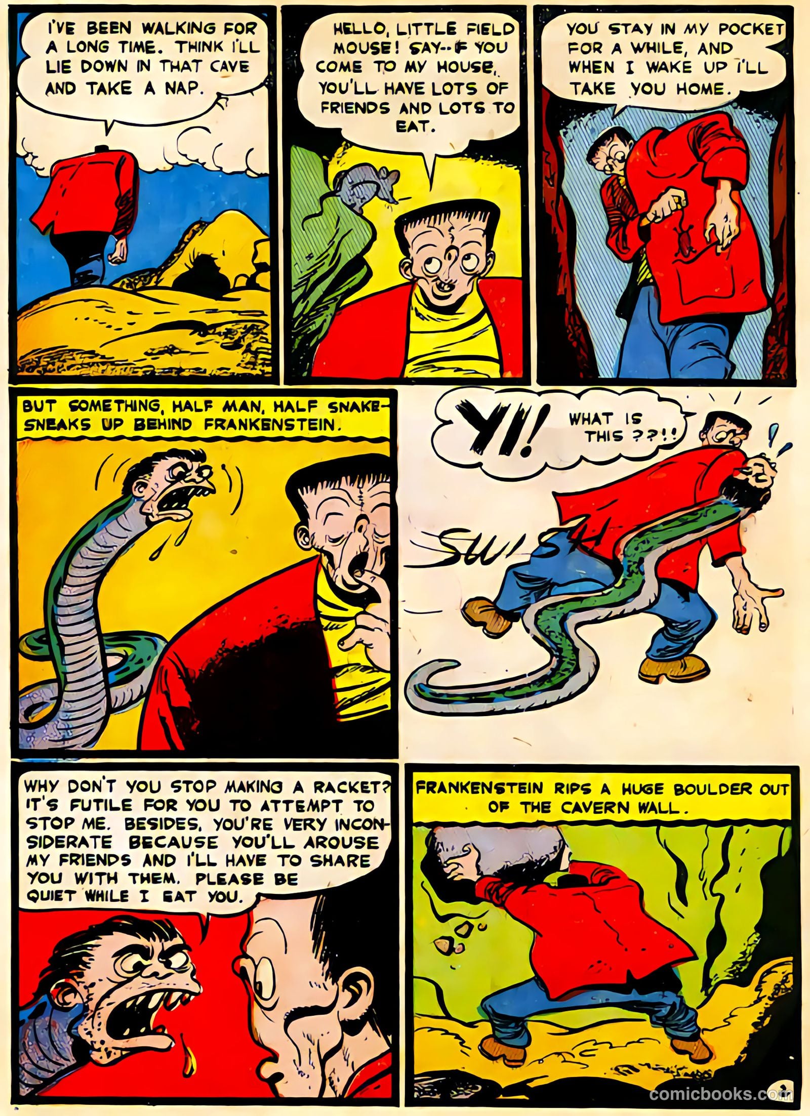 Frankenstein #1 (1945) — page 37 of 44