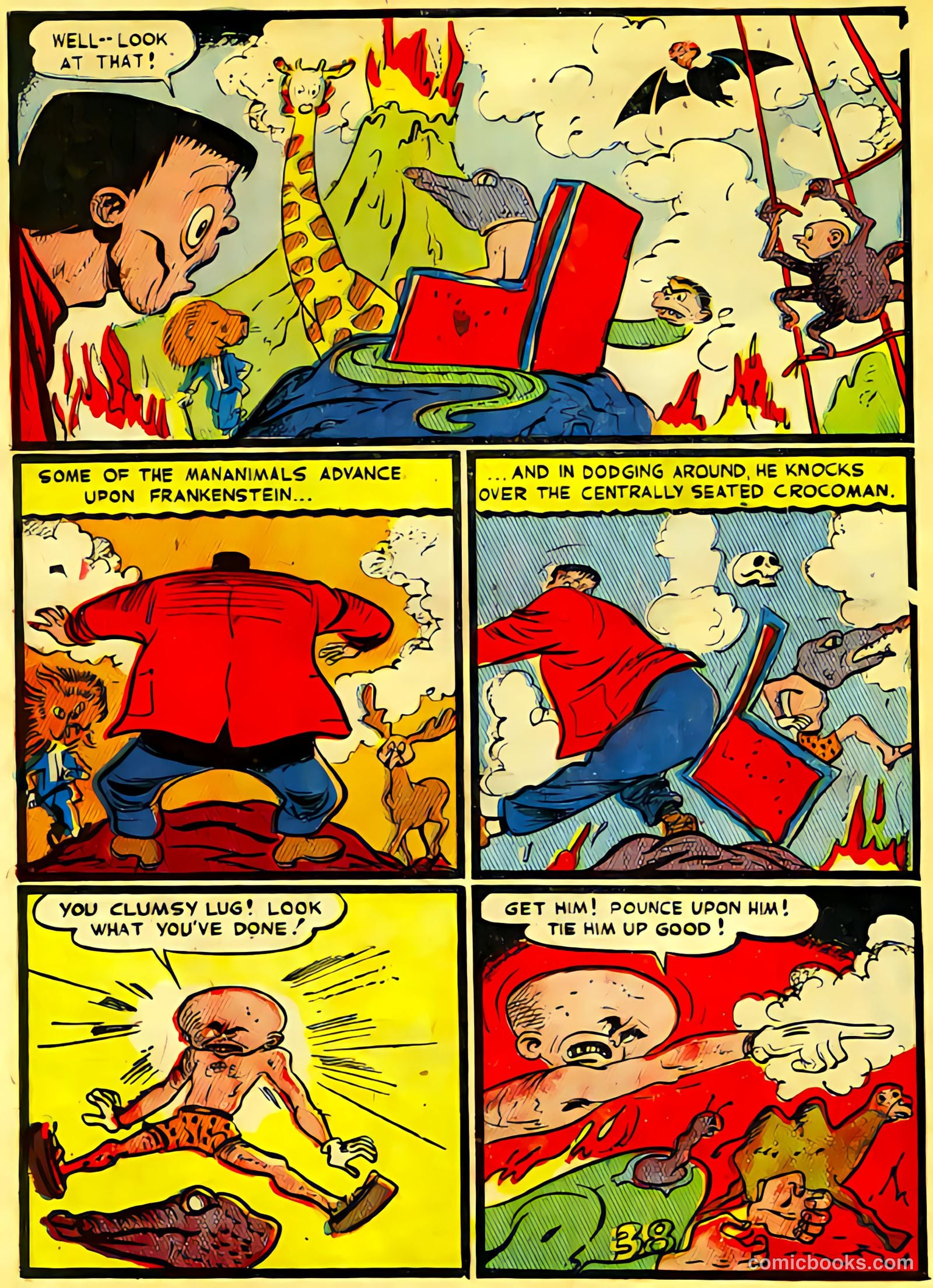 Frankenstein #1 (1945) — page 39 of 44