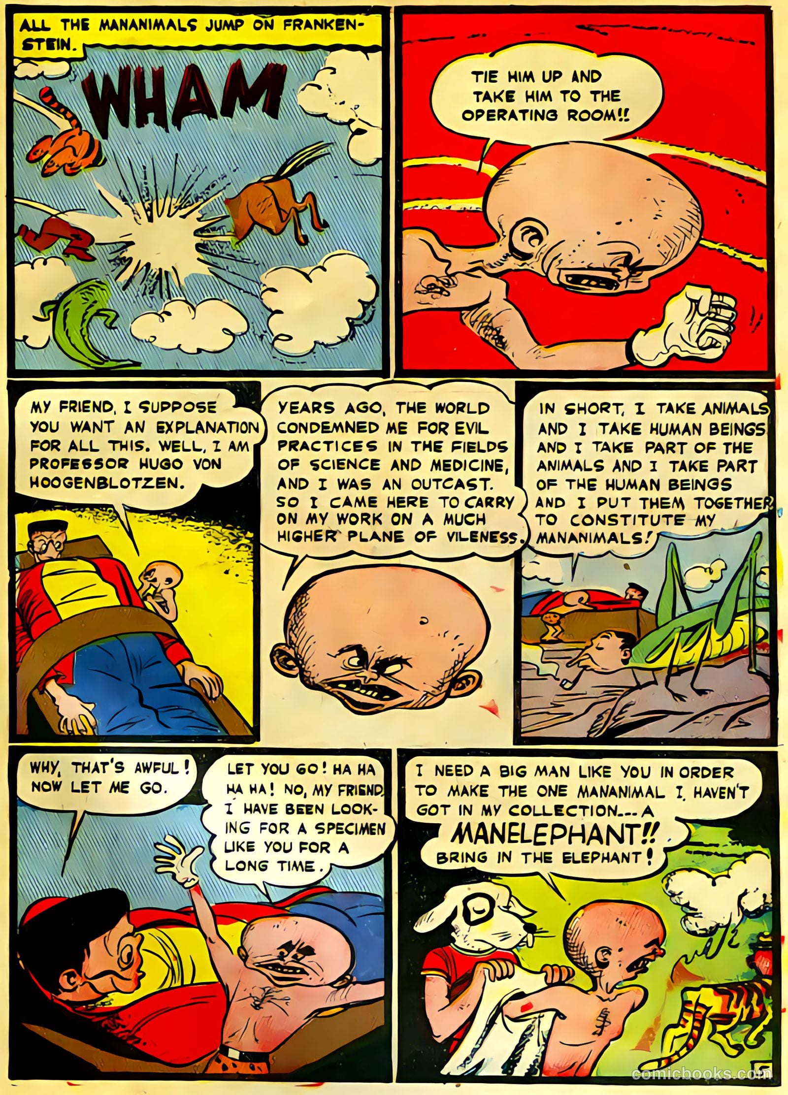 Frankenstein #1 (1945) — page 40 of 44