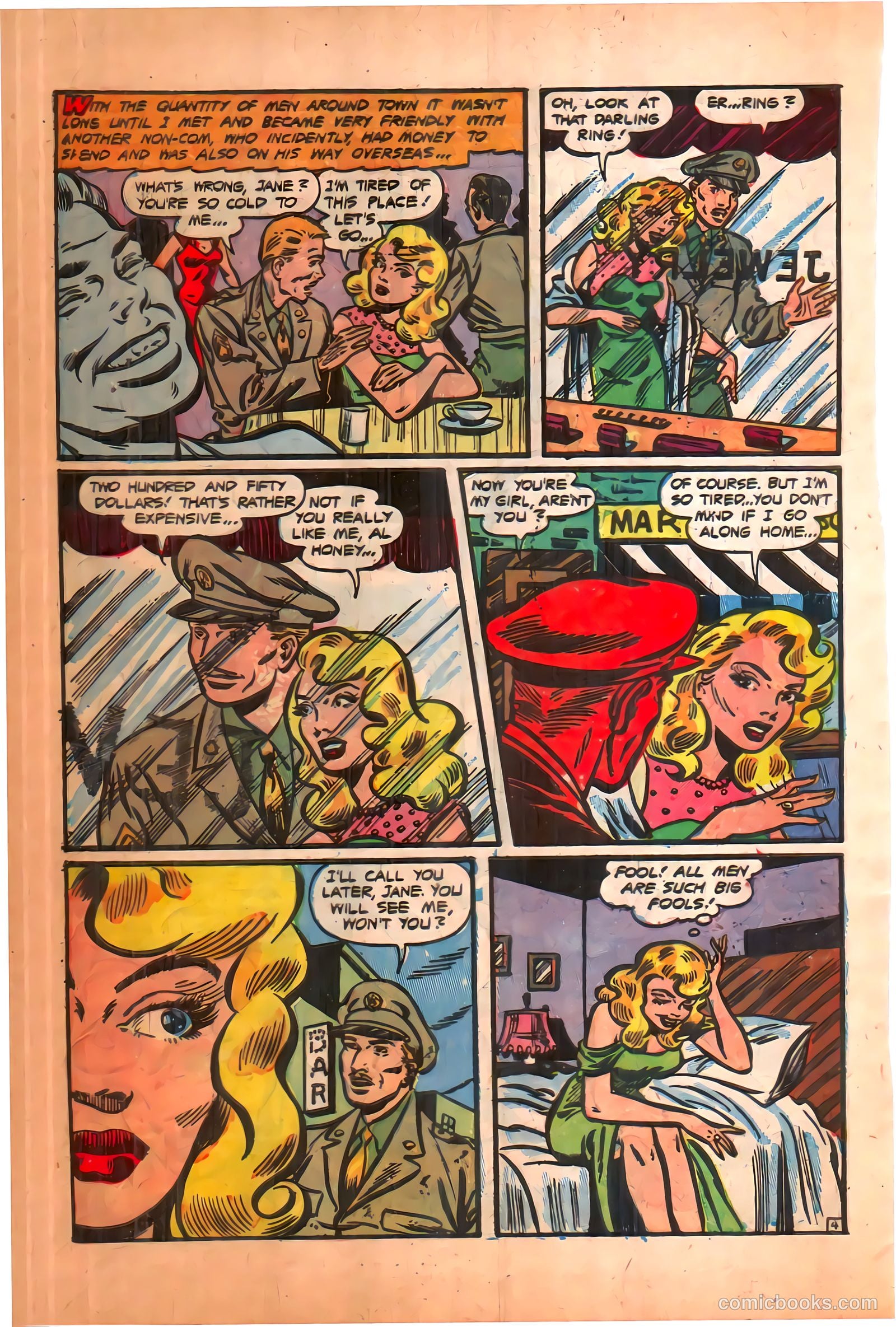 All True Romance #9 (1953) — page 6 of 36