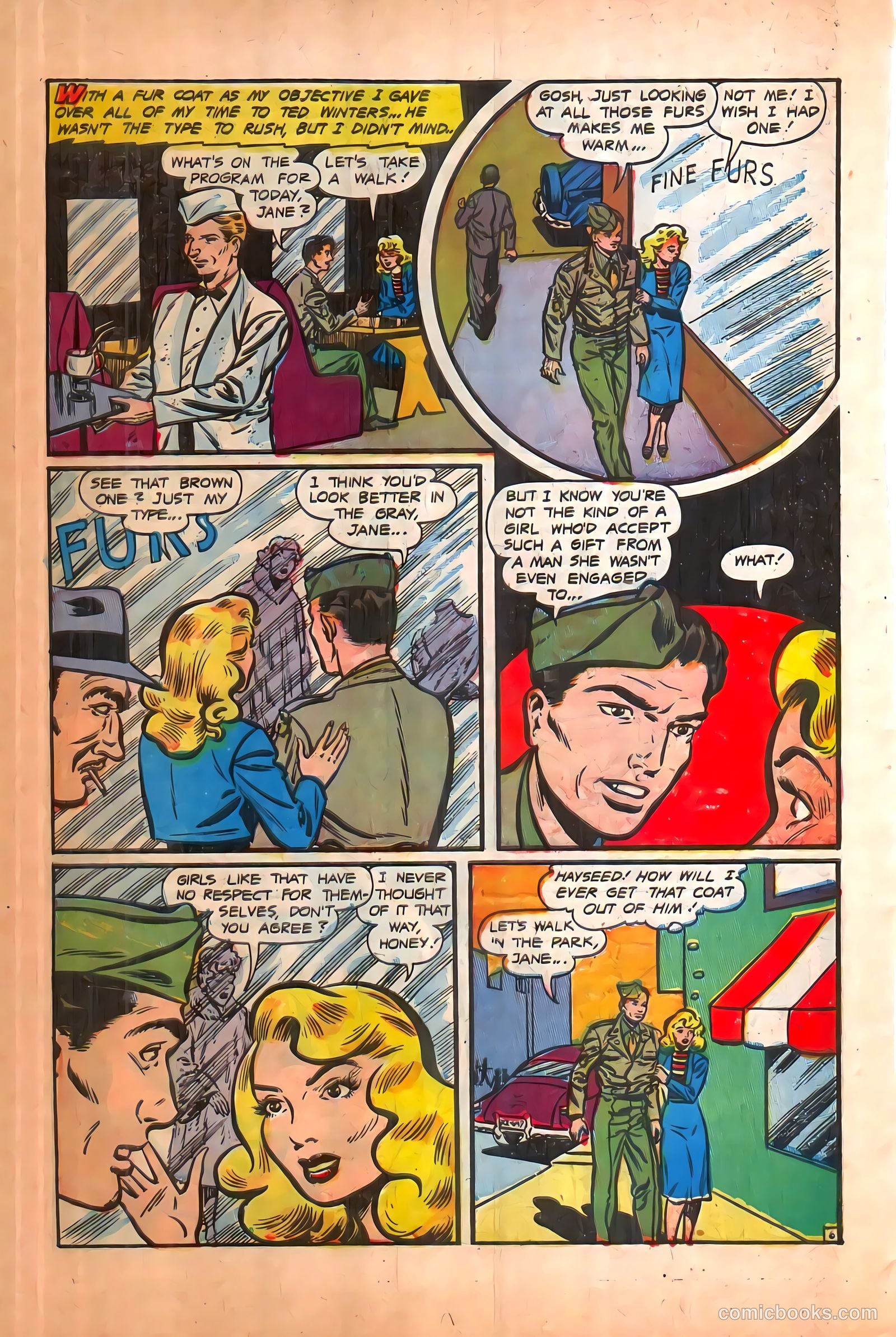 All True Romance #9 (1953) — page 8 of 36
