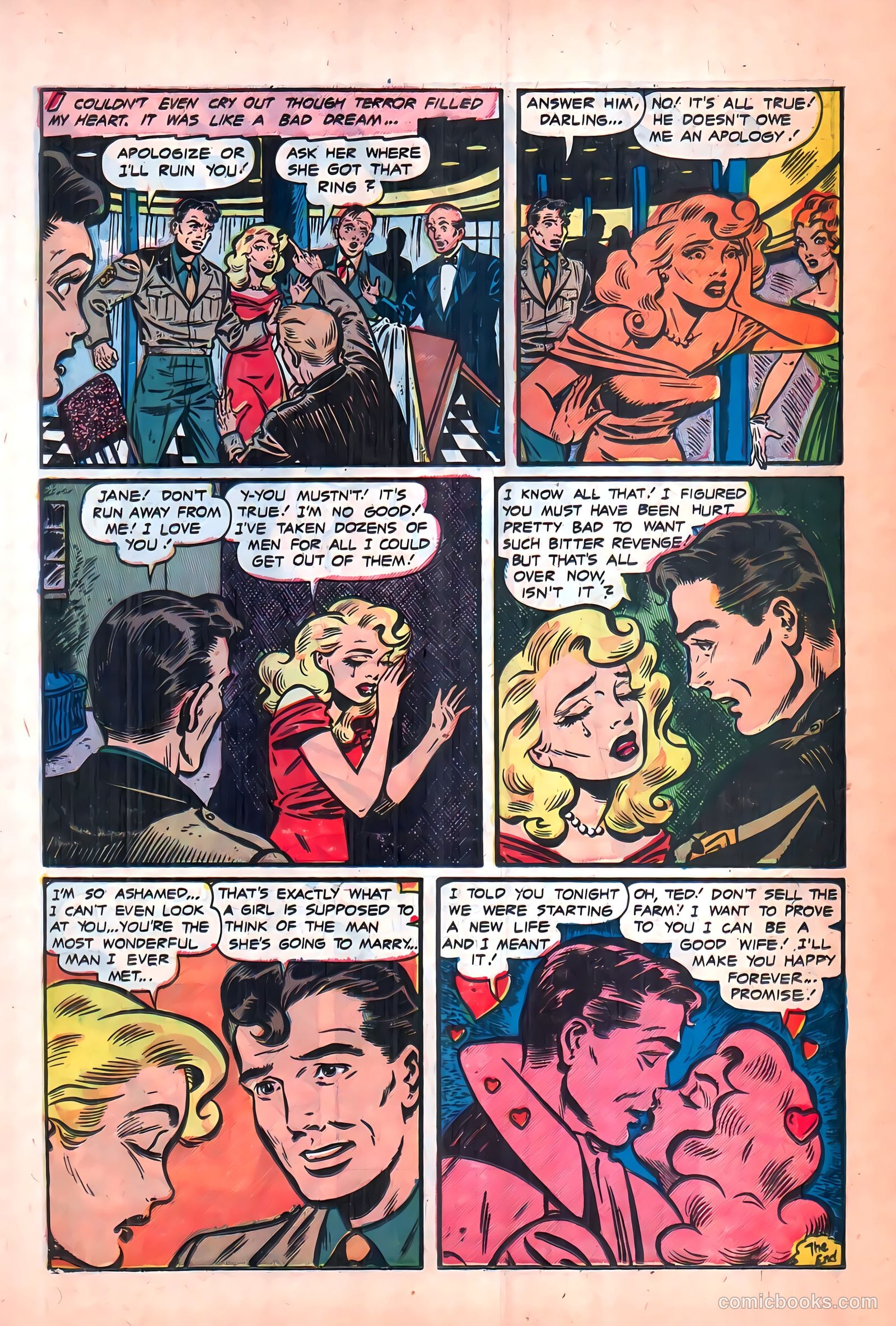All True Romance #9 (1953) — page 11 of 36