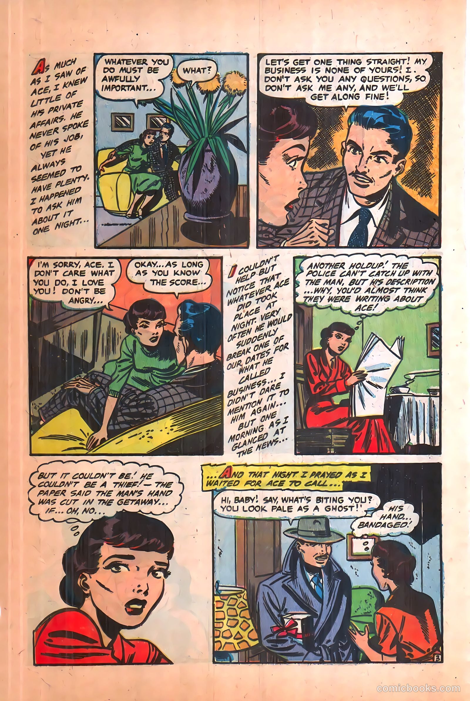 All True Romance #9 (1953) — page 14 of 36