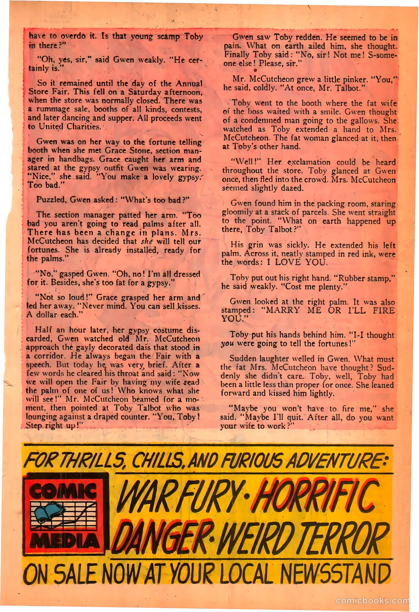 All True Romance #9 (1953) — page 19 of 36