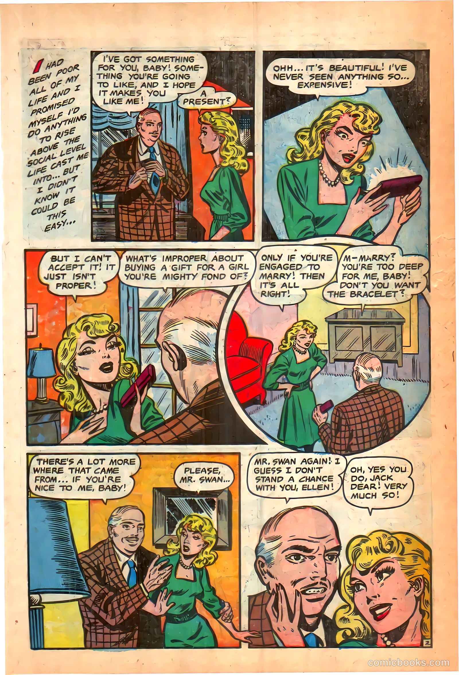 All True Romance #9 (1953) — page 21 of 36