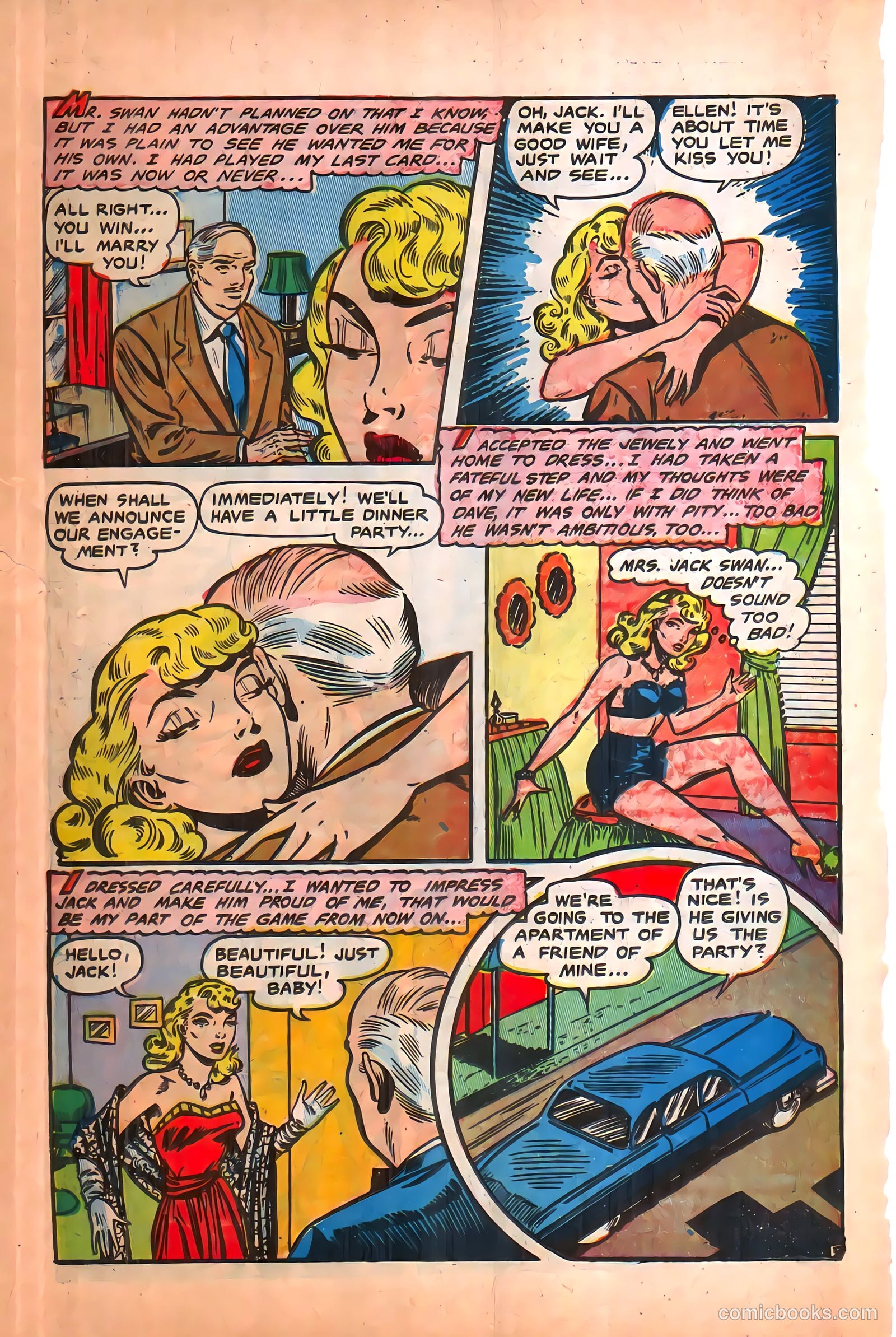 All True Romance #9 (1953) — page 24 of 36