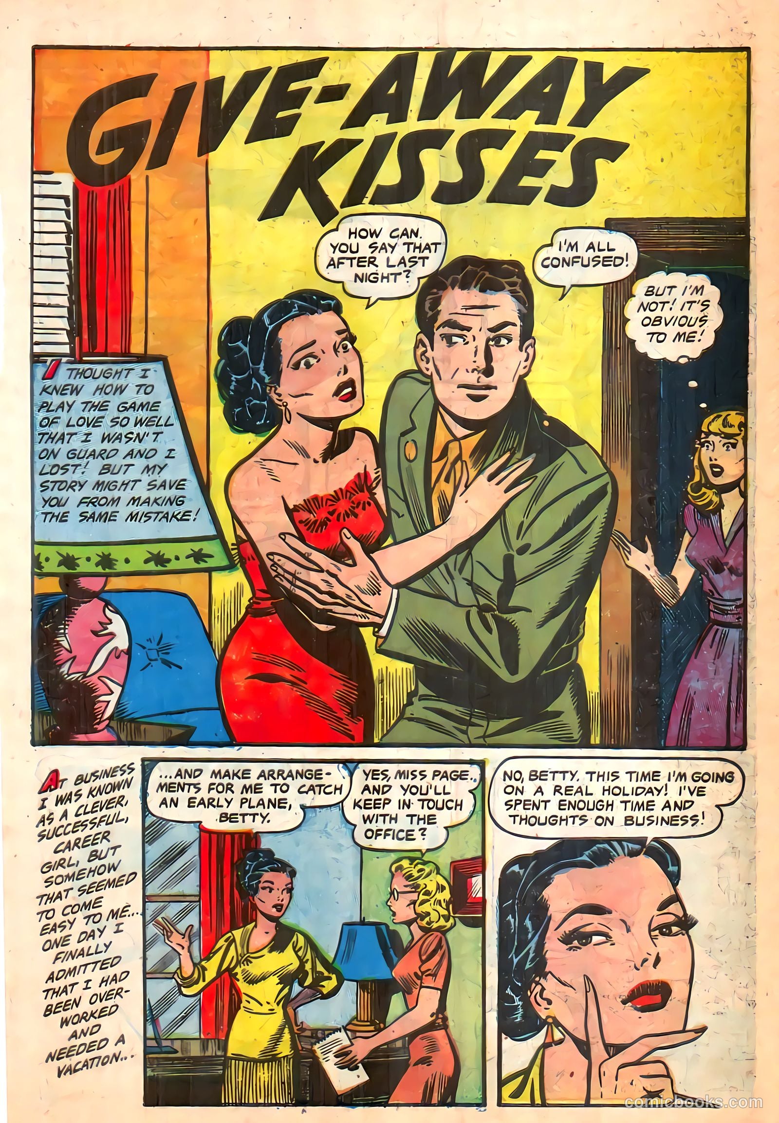 All True Romance #9 (1953) — page 27 of 36