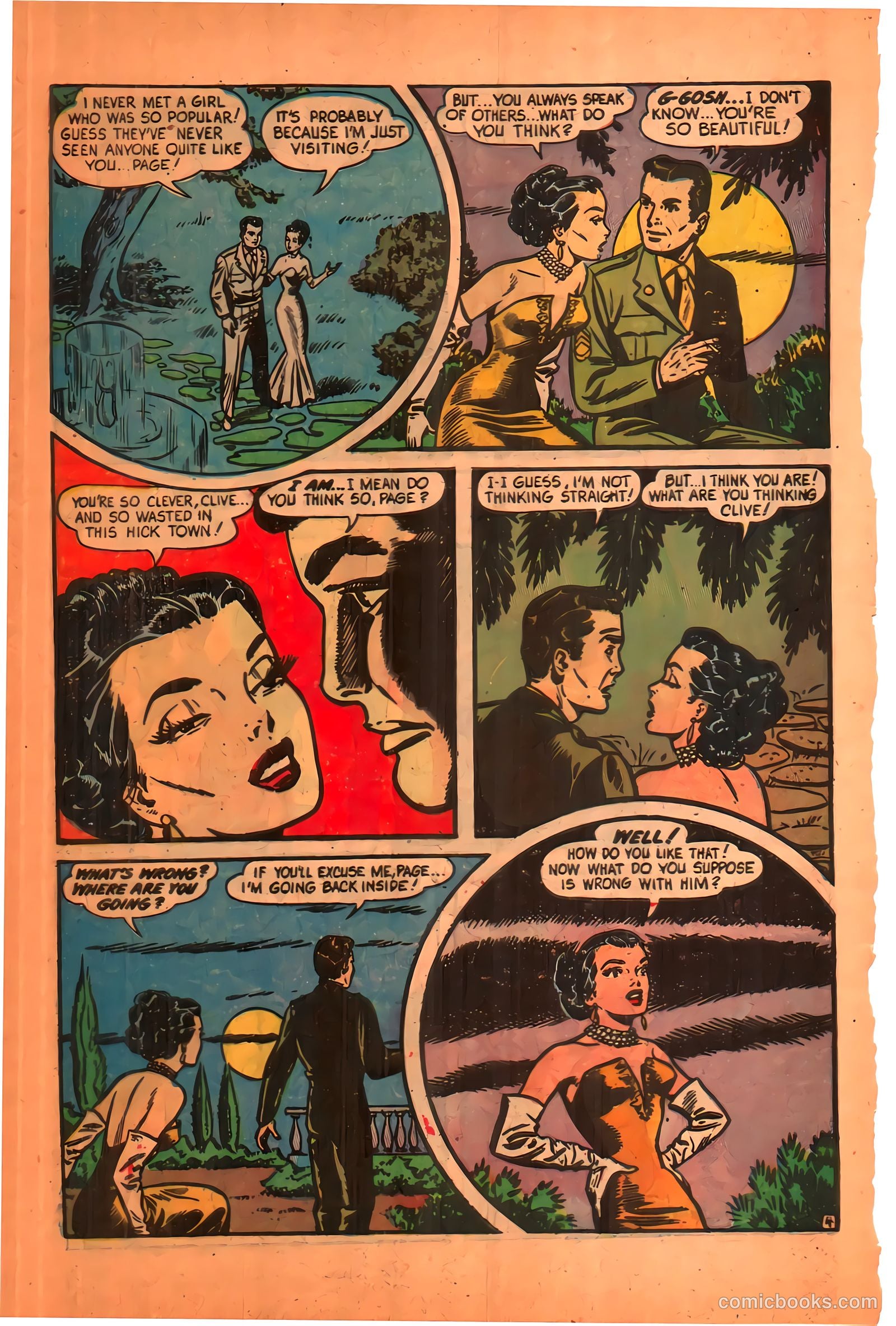 All True Romance #9 (1953) — page 30 of 36