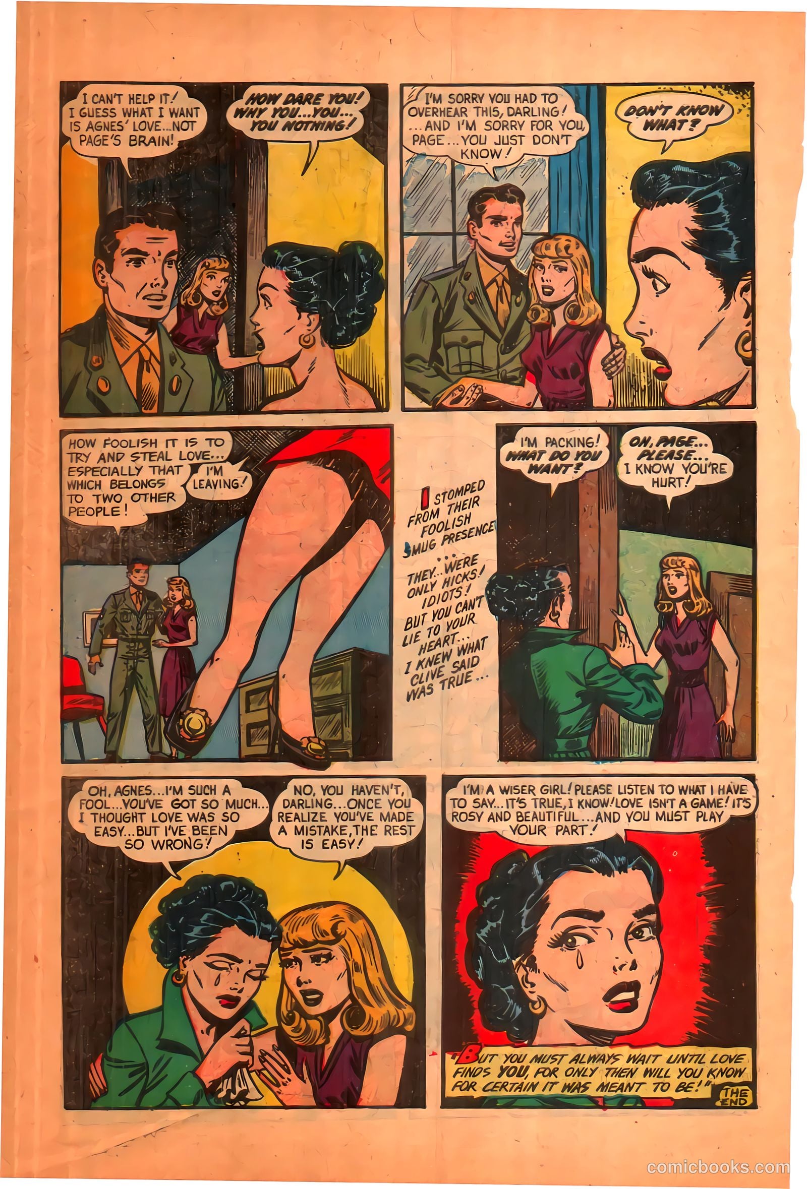 All True Romance #9 (1953) — page 32 of 36