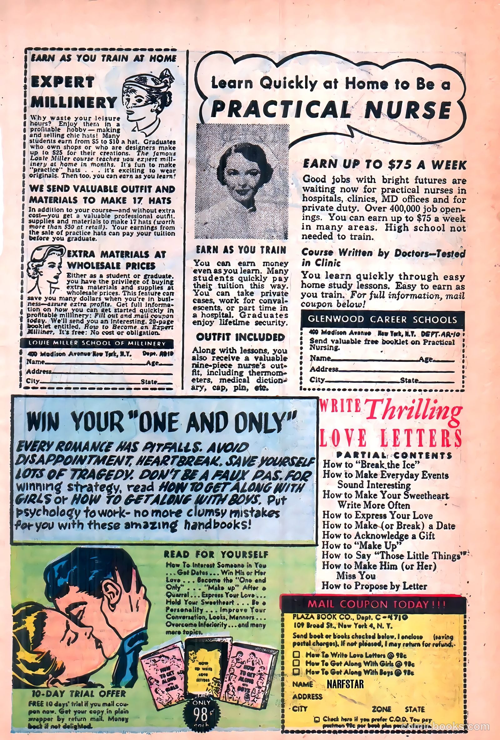 All True Romance #9 (1953) — page 33 of 36