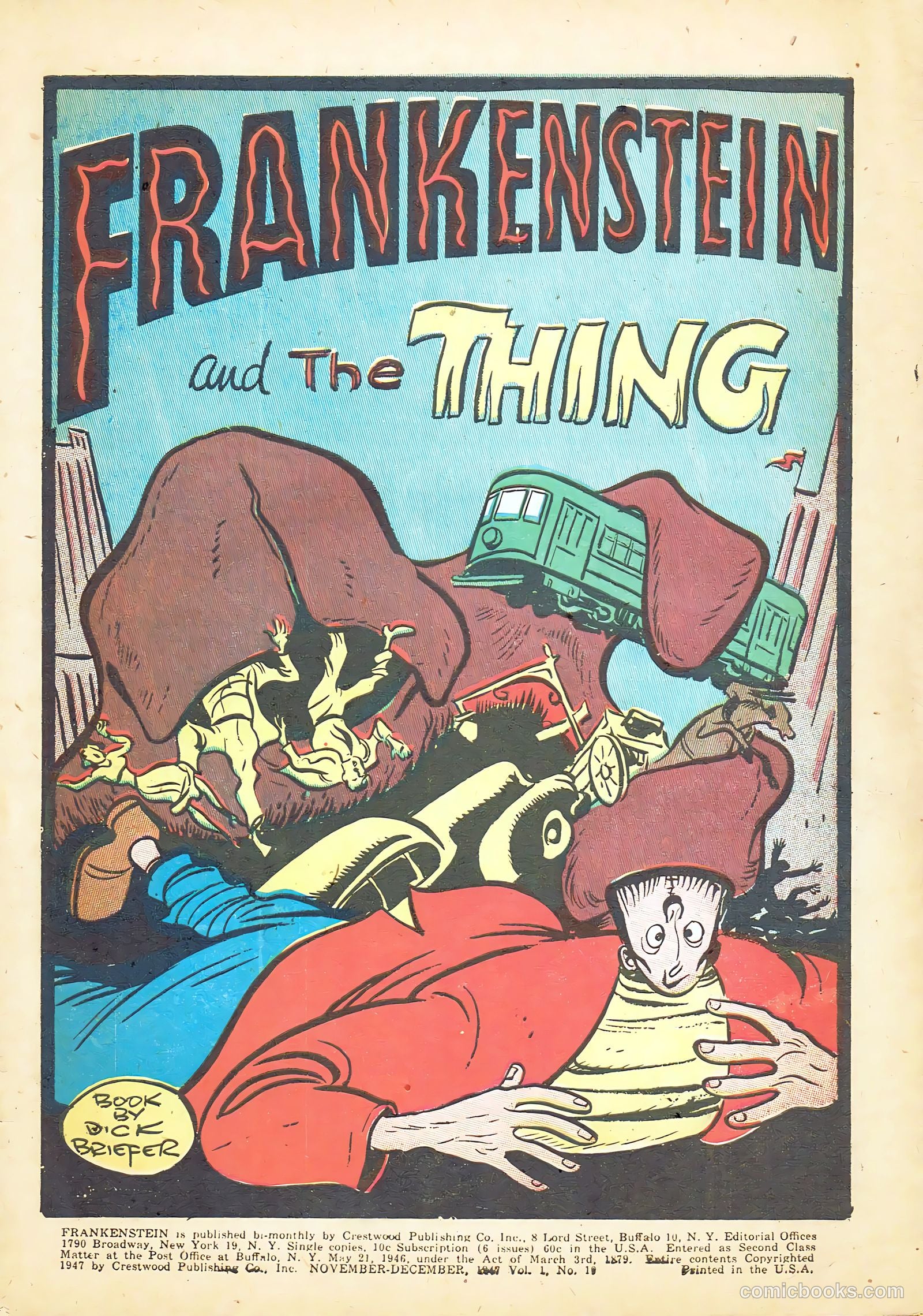 Frankenstein #10 (1947) — page 3 of 52