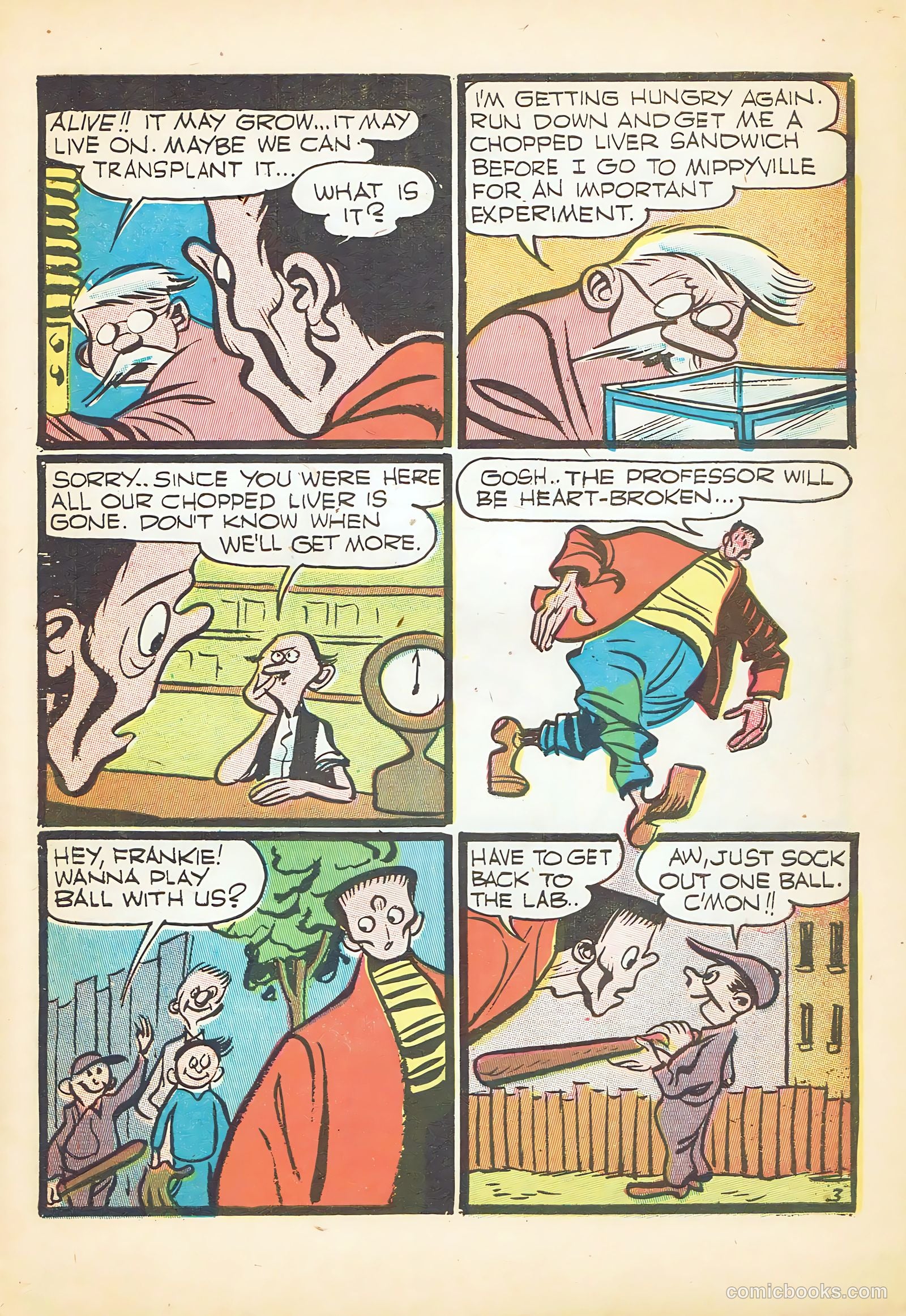 Frankenstein #10 (1947) — page 5 of 52