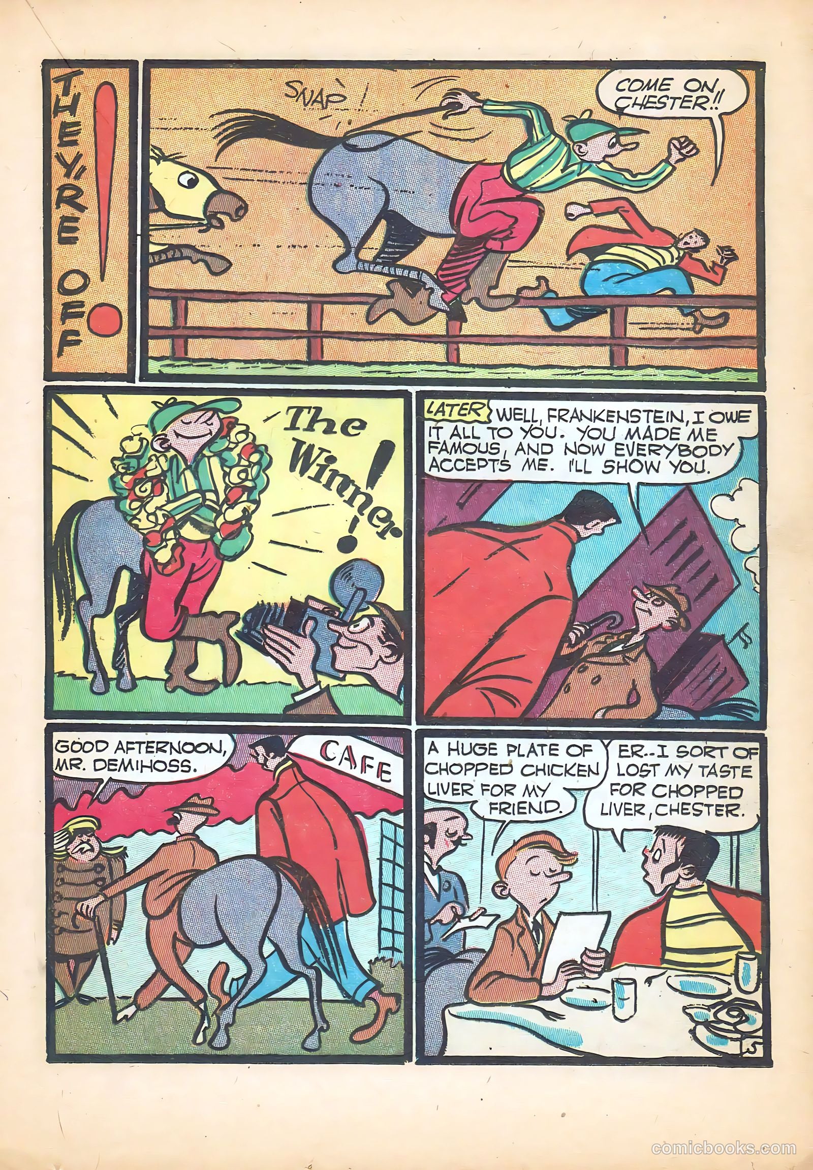 Frankenstein #10 (1947) — page 23 of 52