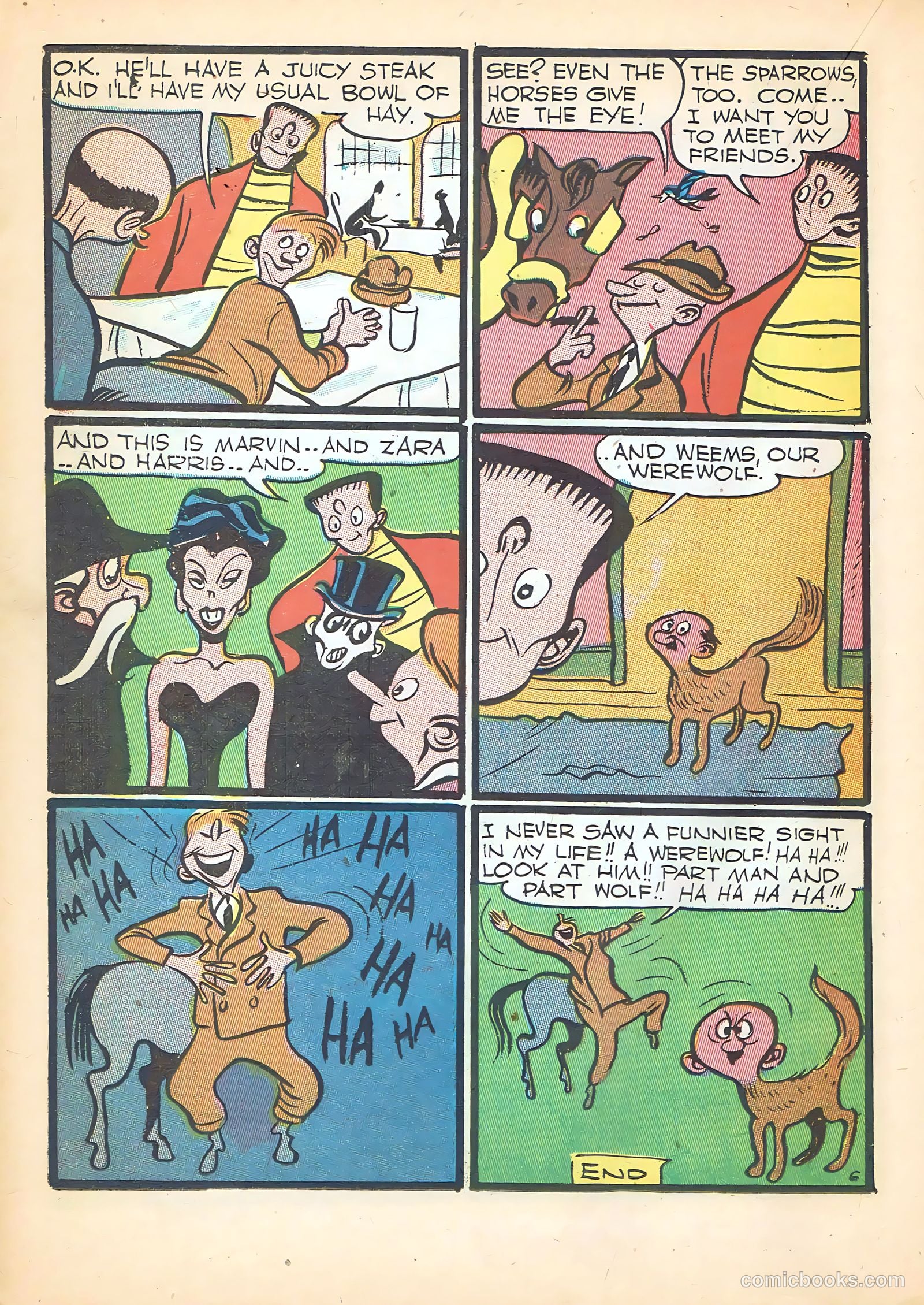 Frankenstein #10 (1947) — page 24 of 52