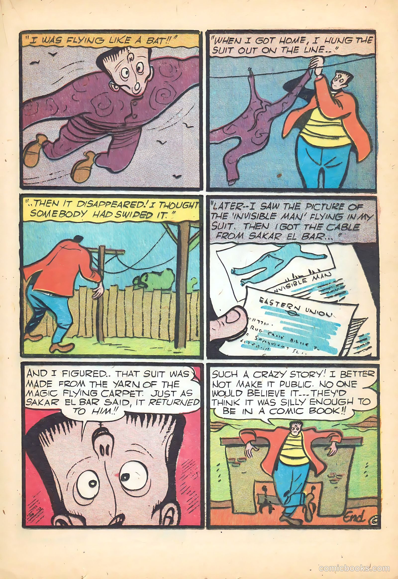 Frankenstein #10 (1947) — page 31 of 52