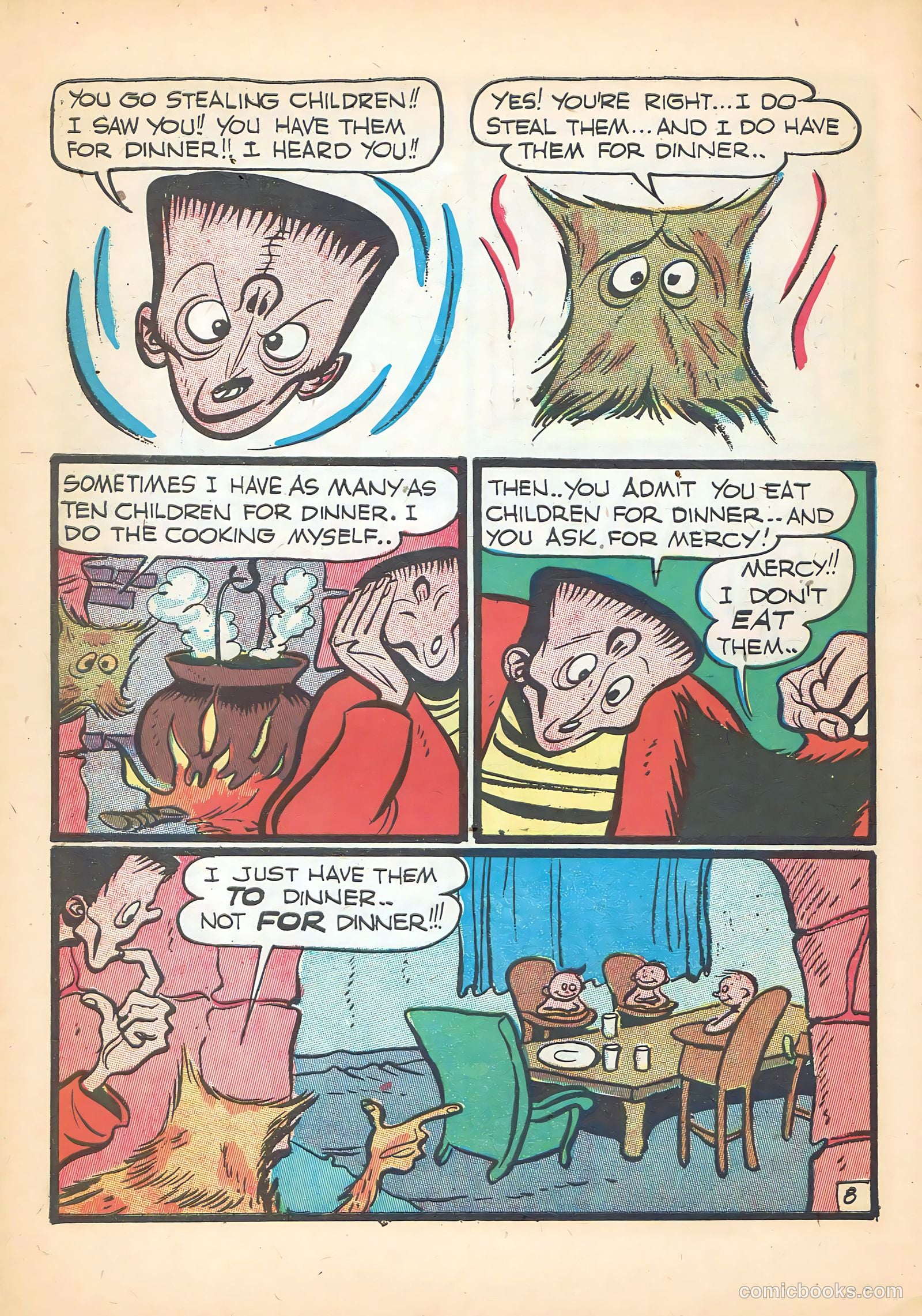 Frankenstein #10 (1947) — page 44 of 52