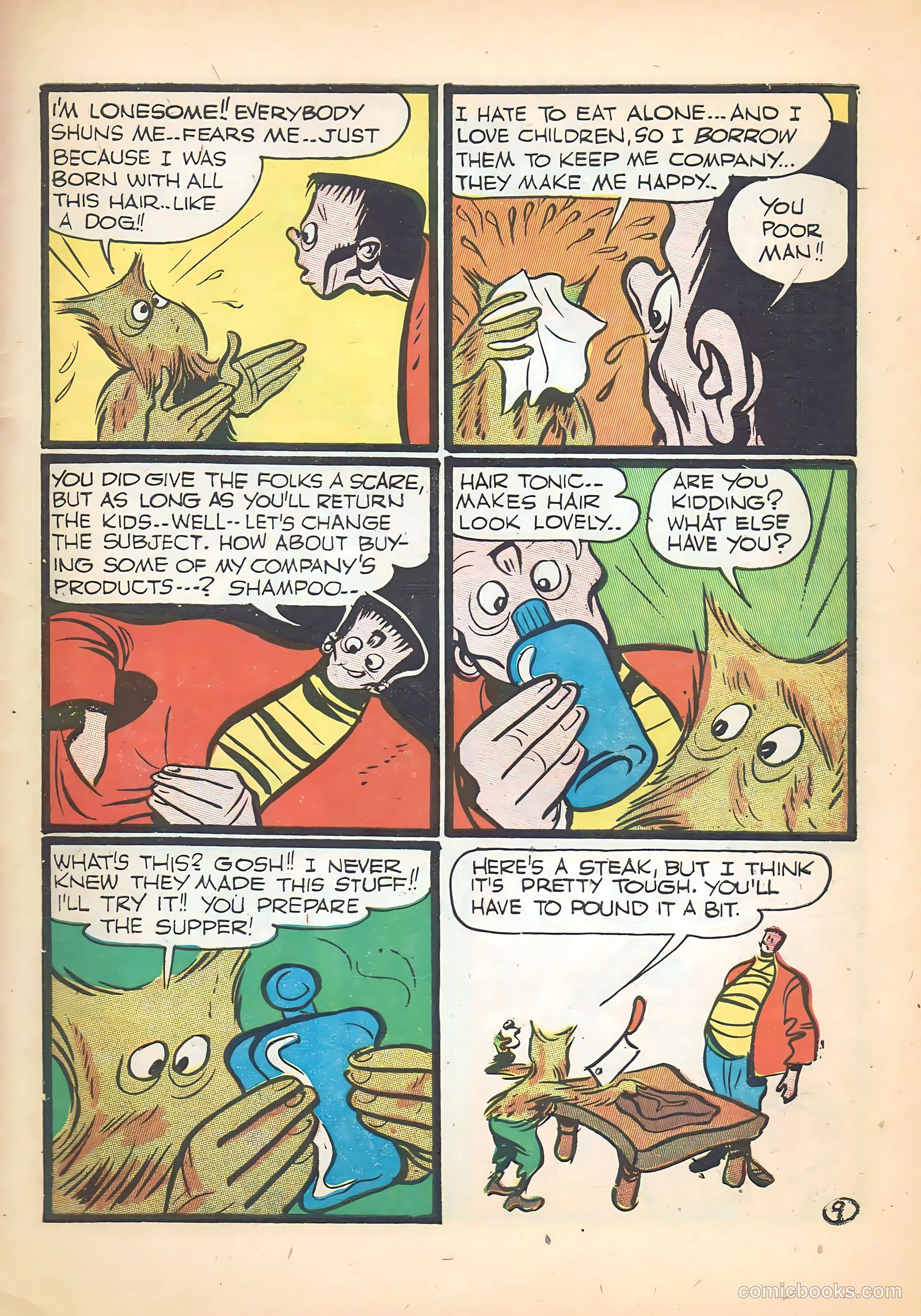 Frankenstein #10 (1947) — page 45 of 52