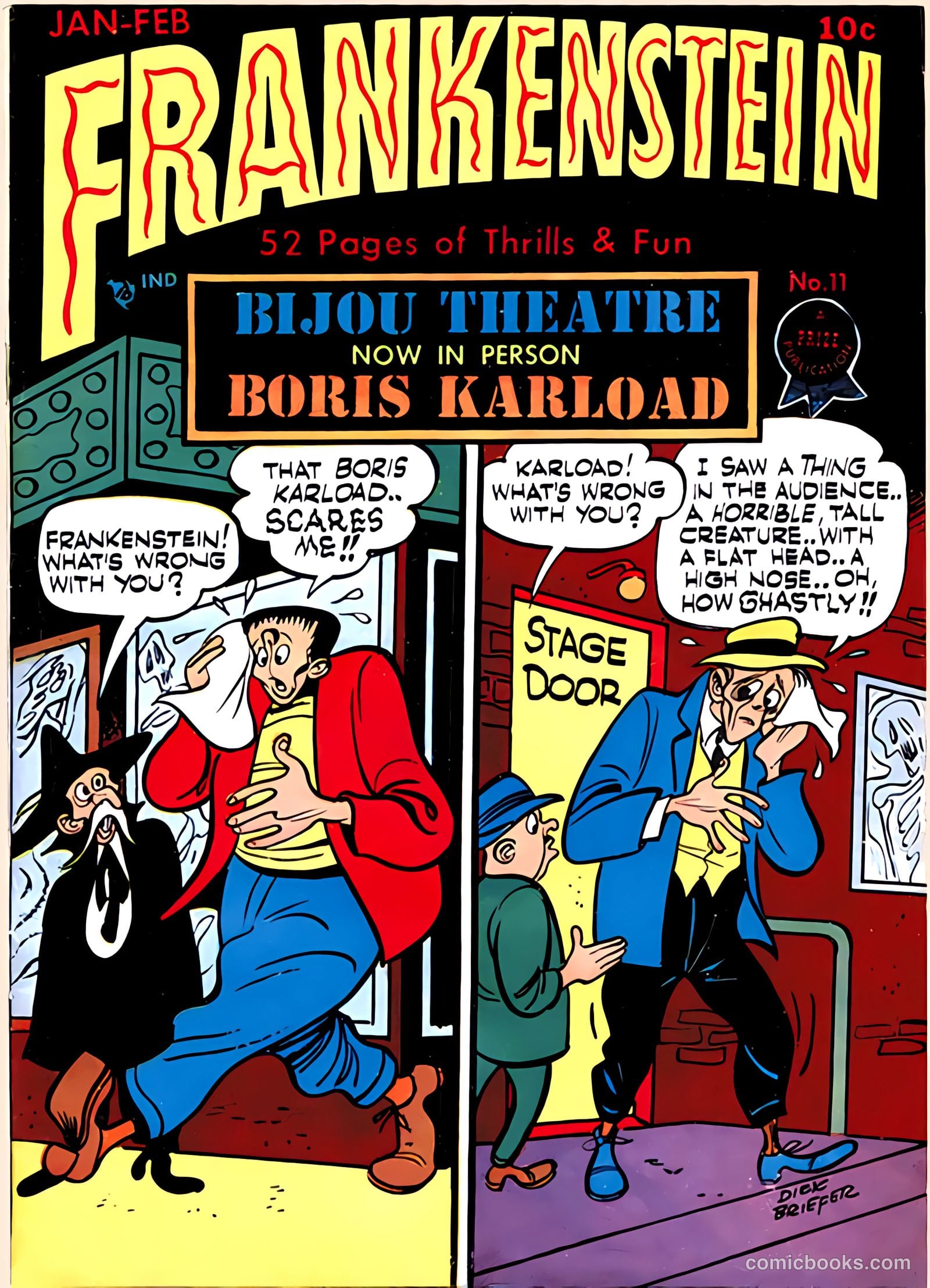 Frankenstein #11 (1948) — page 2 of 53