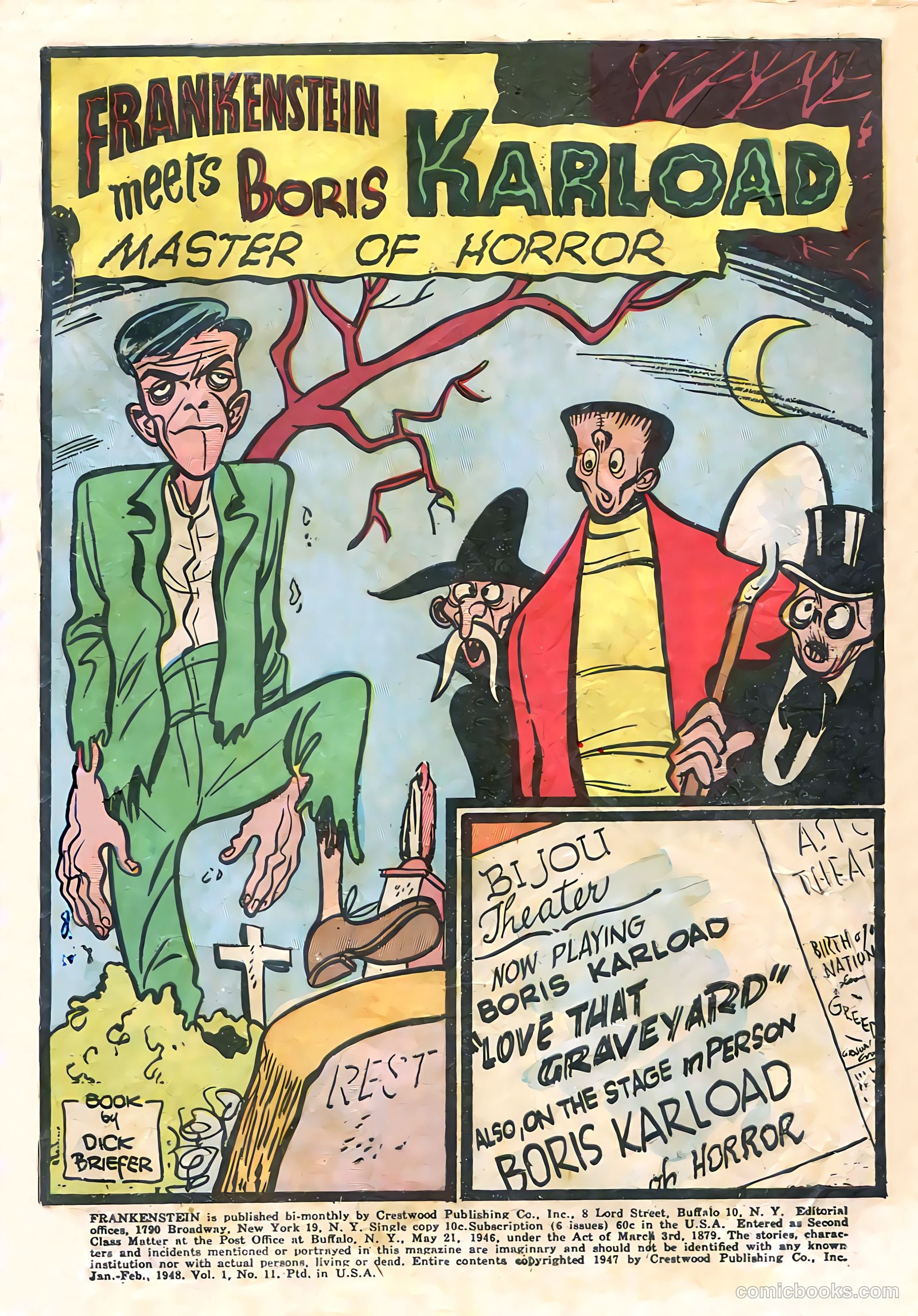 Frankenstein #11 (1948) — page 4 of 53