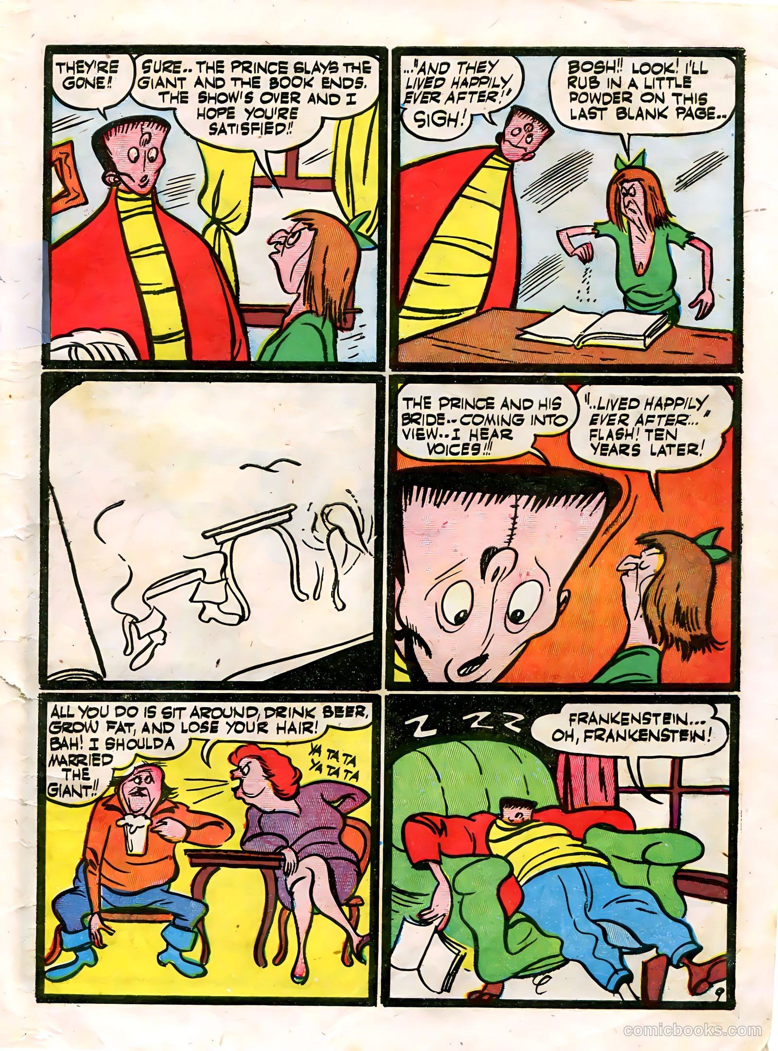 Frankenstein #11 (1948) — page 48 of 53
