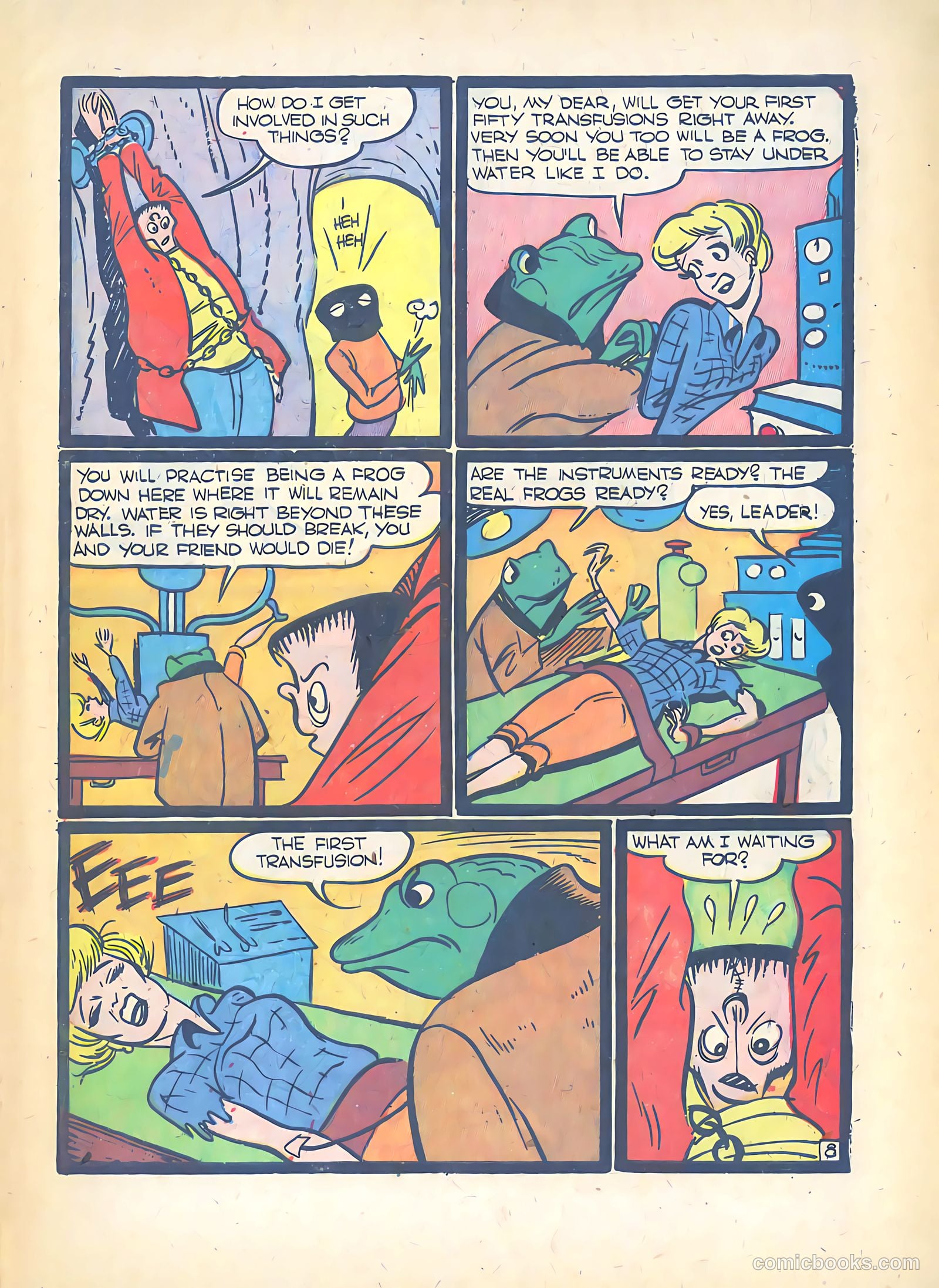 Frankenstein #12 (1948) — page 10 of 49