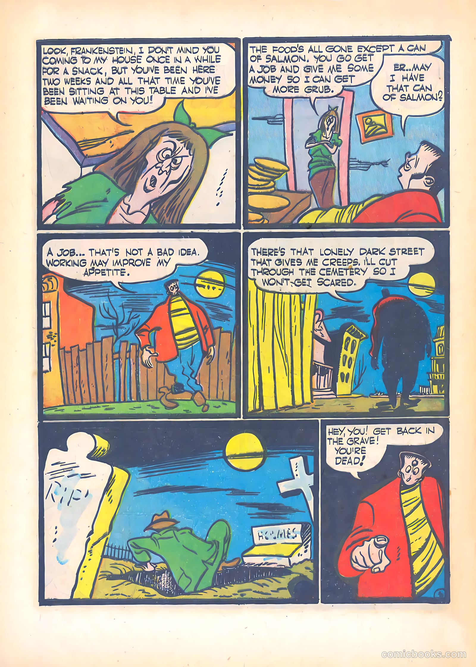 Frankenstein #12 (1948) — page 39 of 49