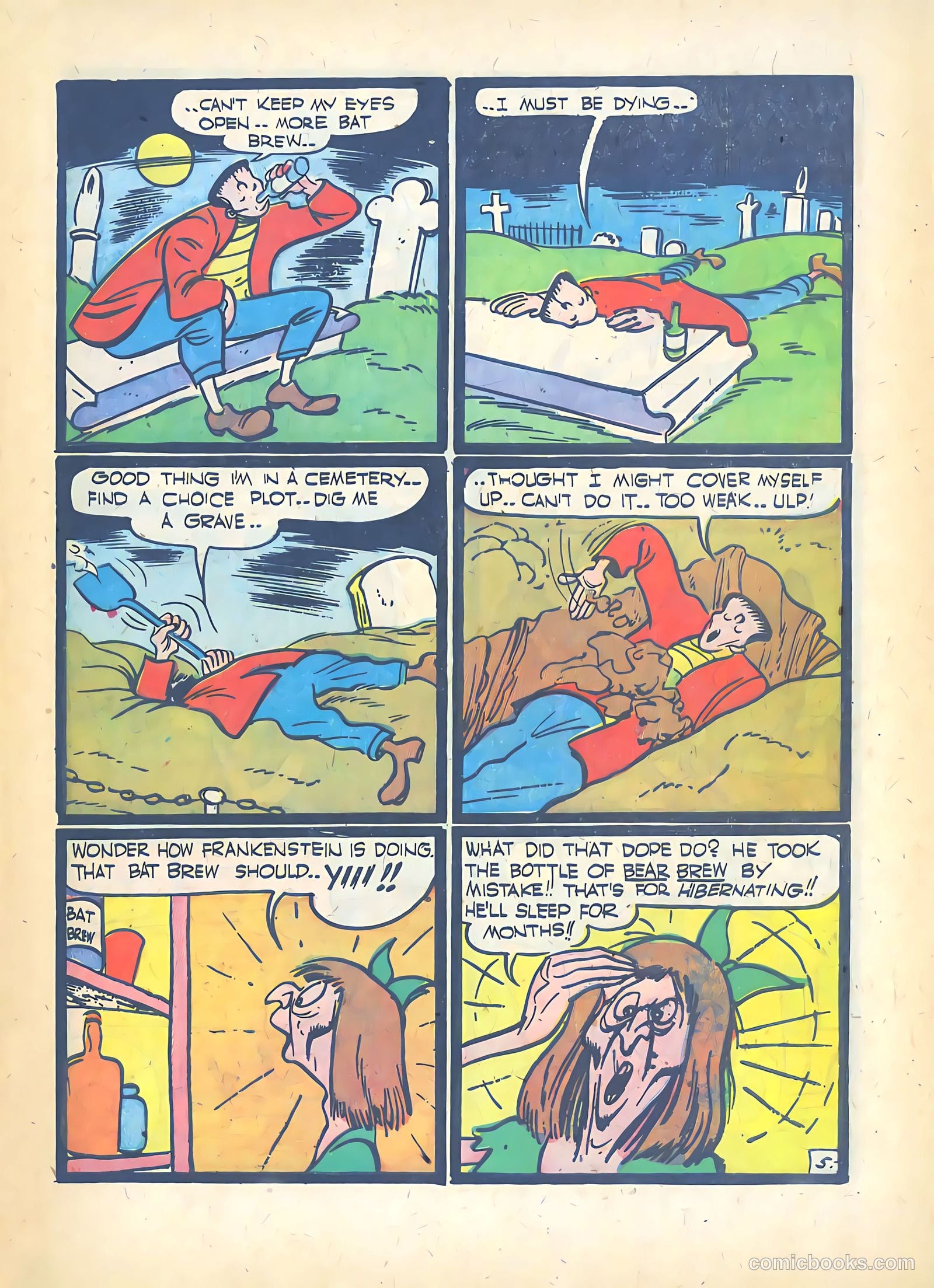 Frankenstein #12 (1948) — page 42 of 49