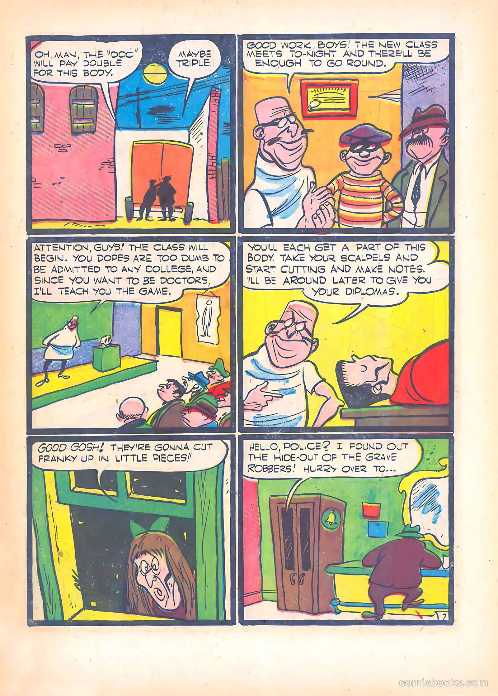 Frankenstein #12 (1948) — page 44 of 49