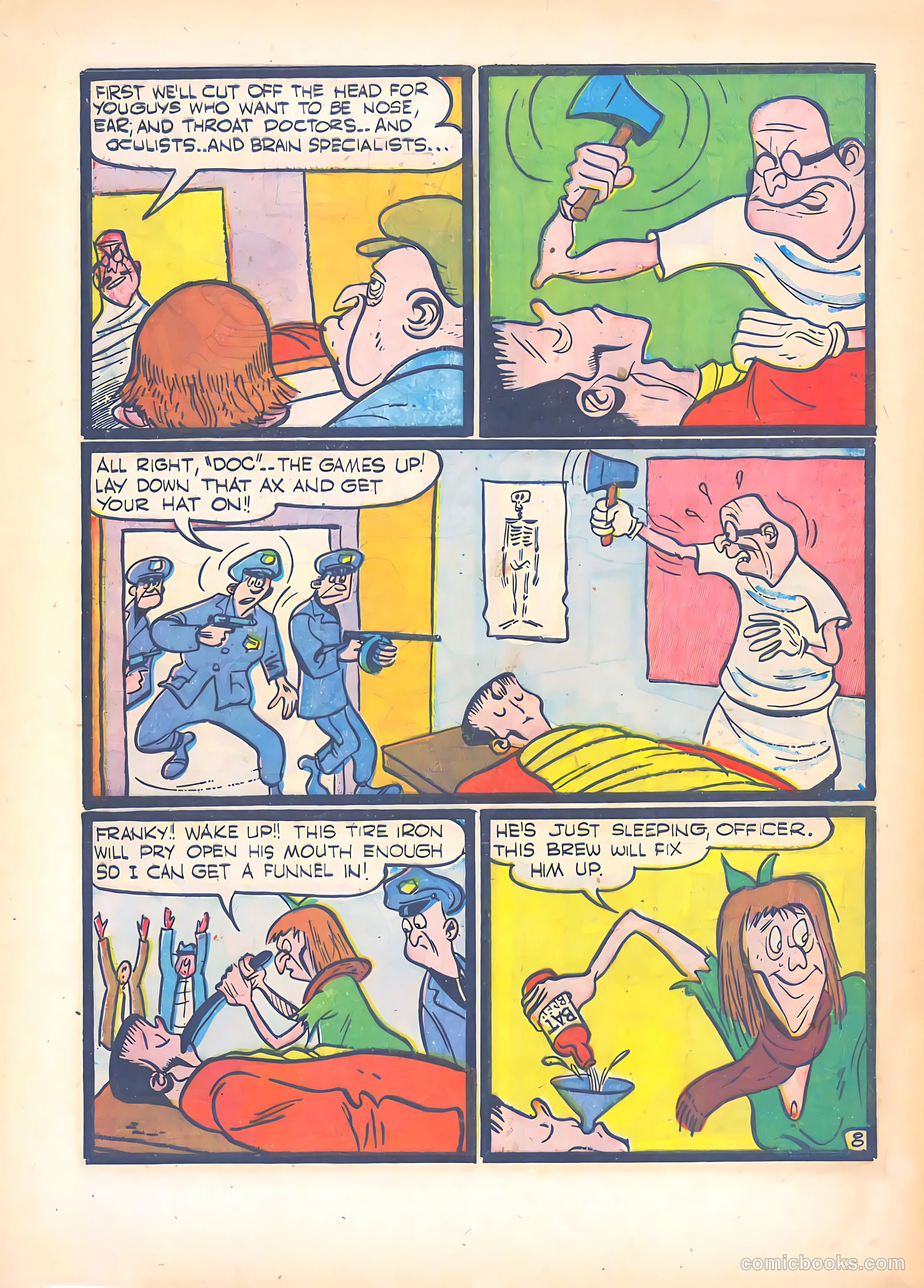 Frankenstein #12 (1948) — page 45 of 49