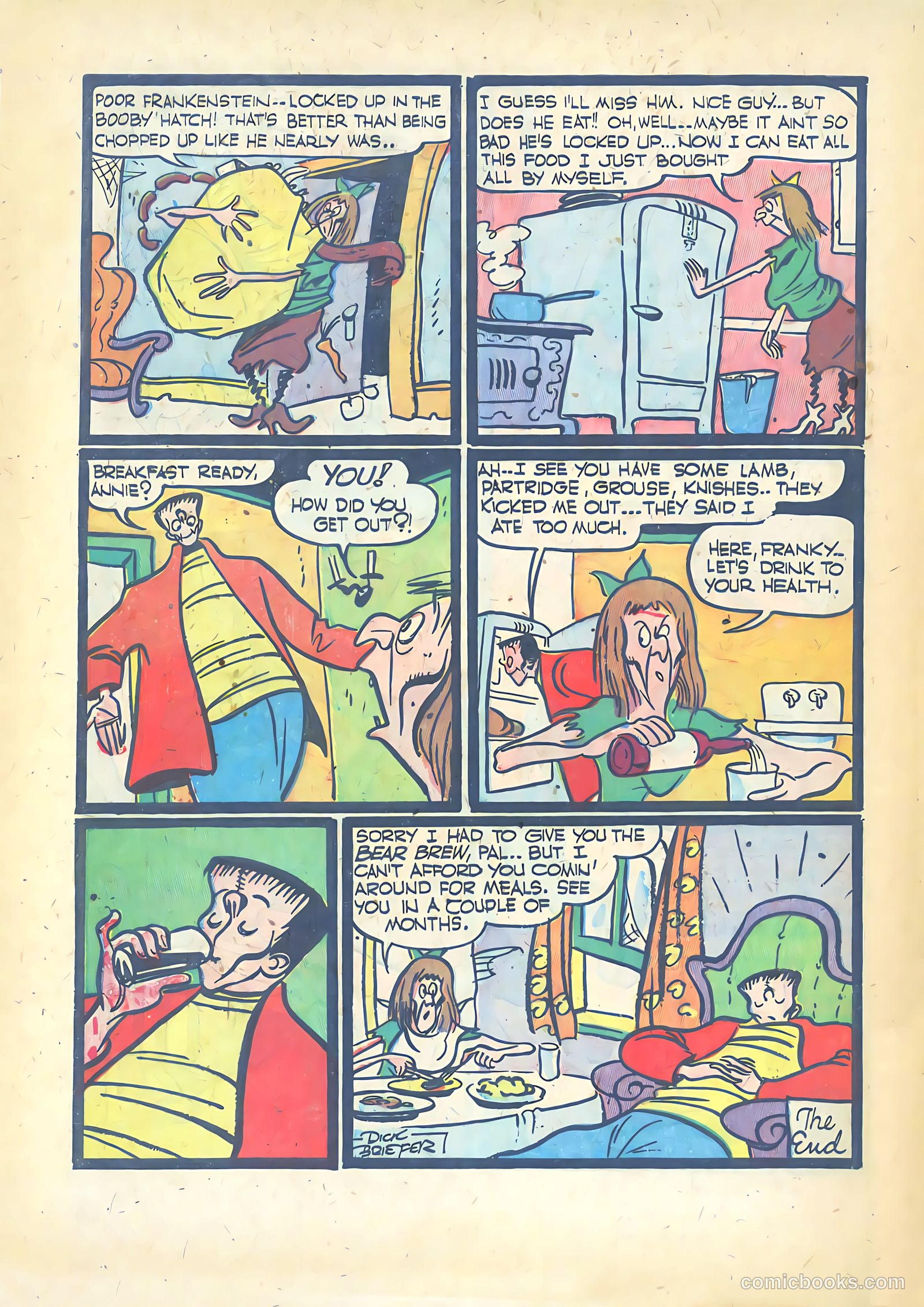 Frankenstein #12 (1948) — page 47 of 49