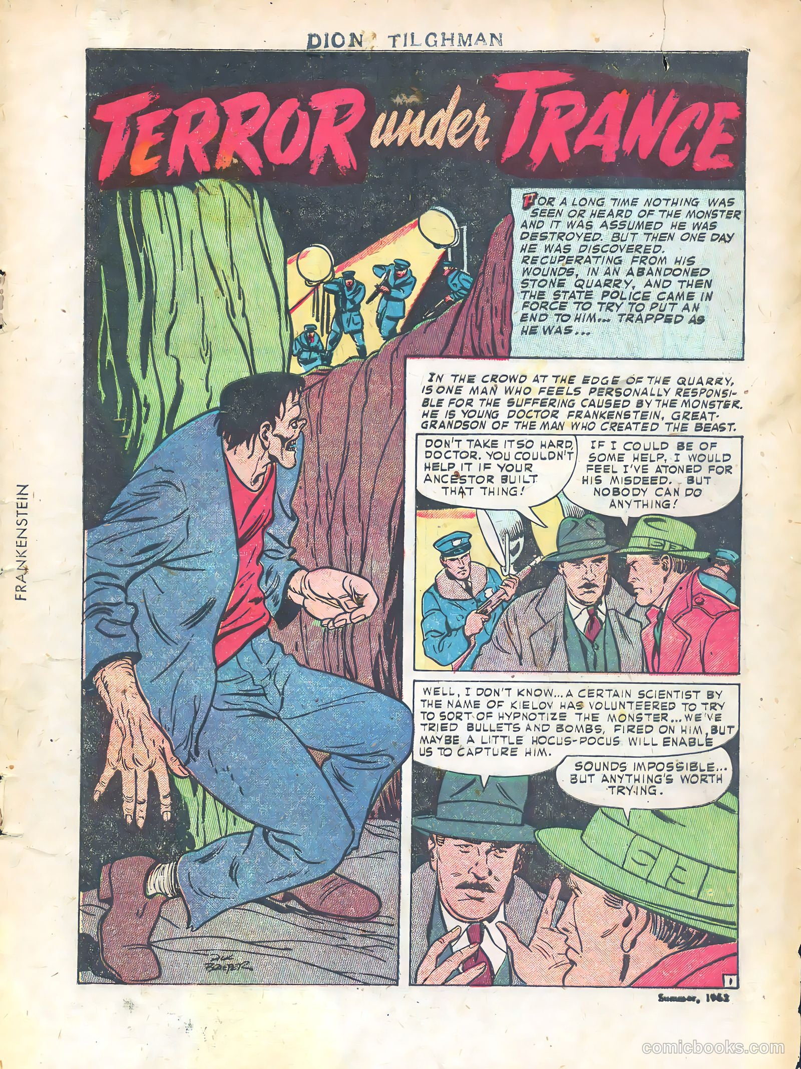 Frankenstein #19 (1980) — page 2 of 34