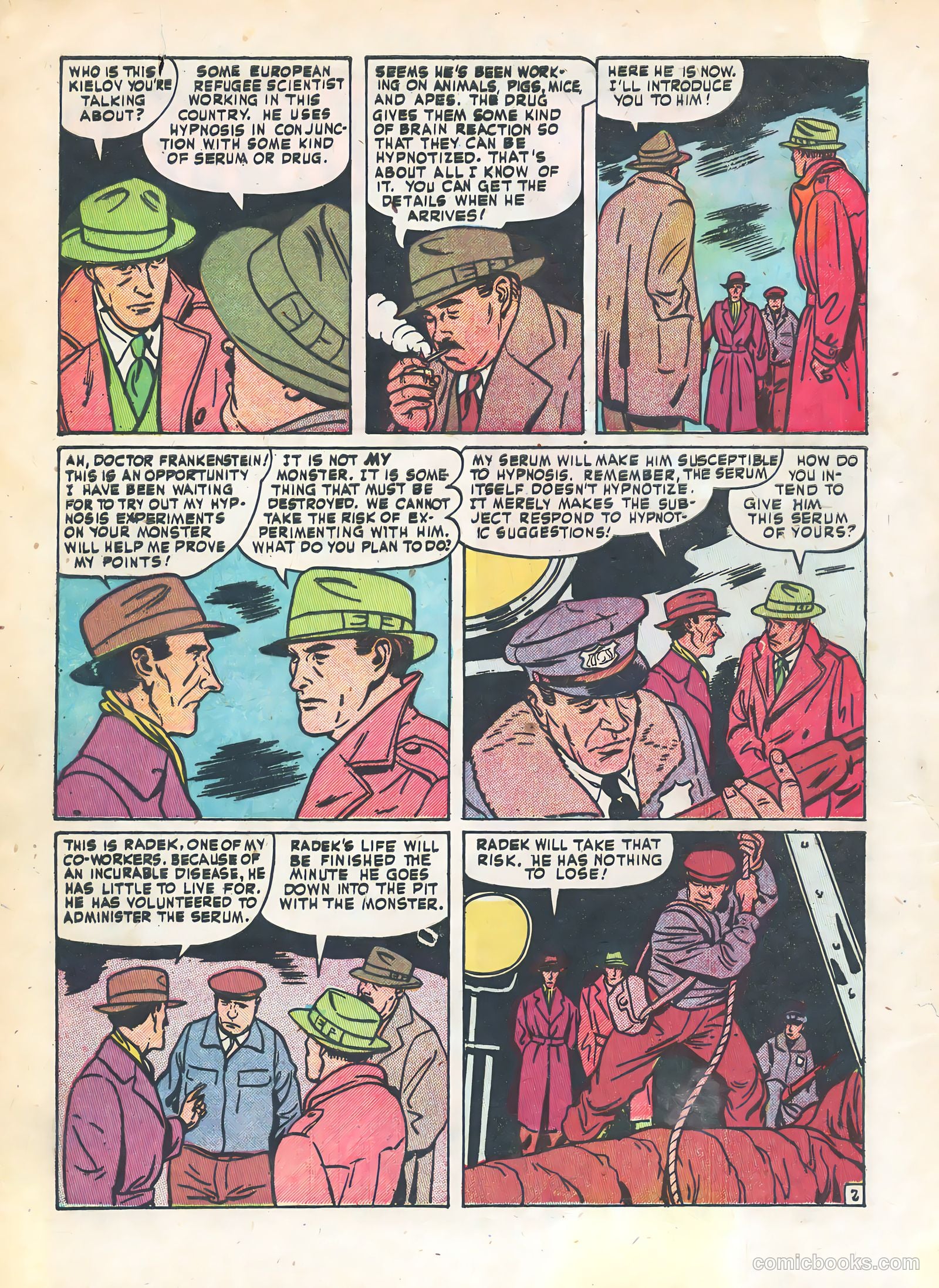 Frankenstein #19 (1980) — page 3 of 34