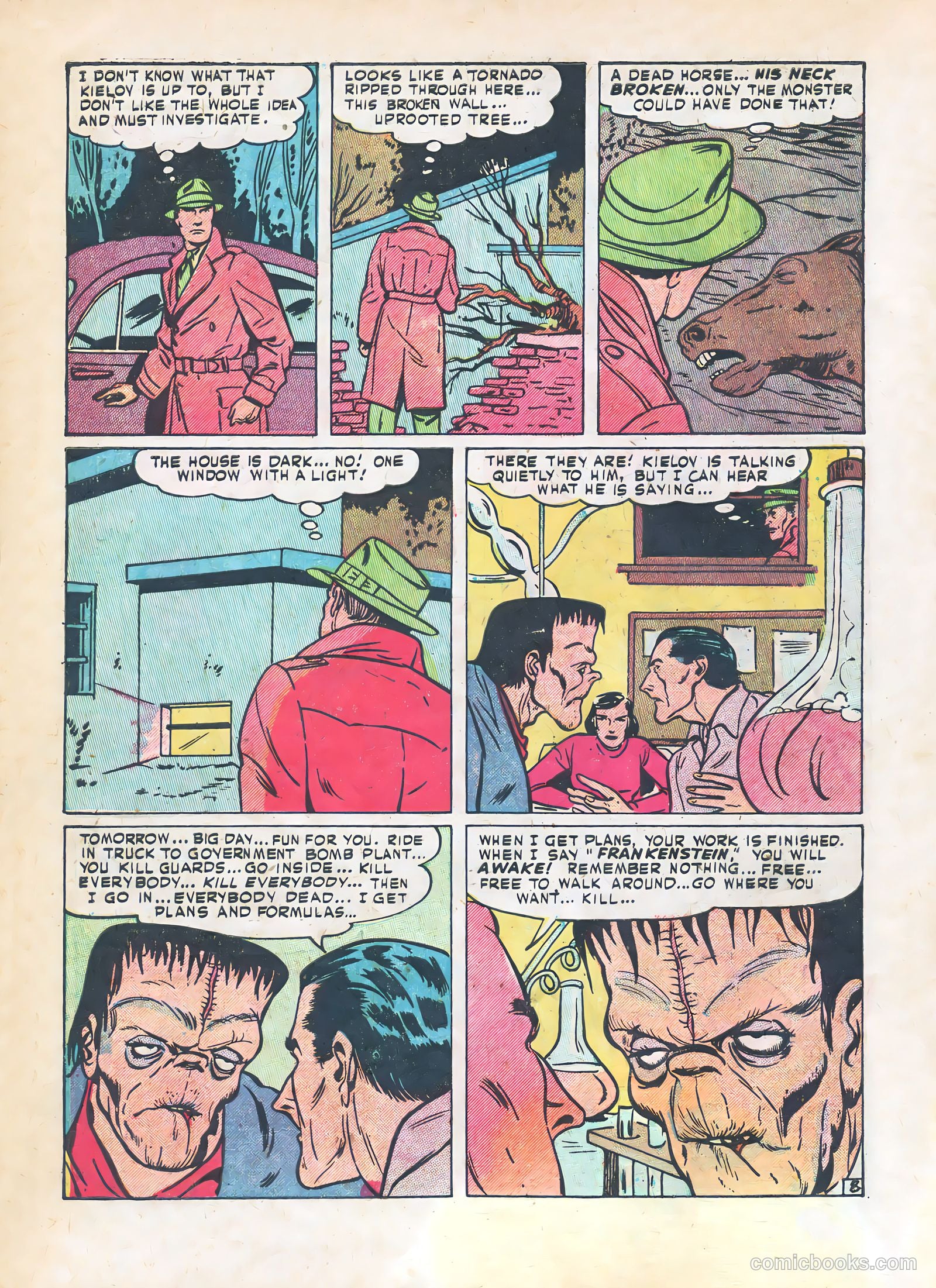Frankenstein #19 (1980) — page 9 of 34
