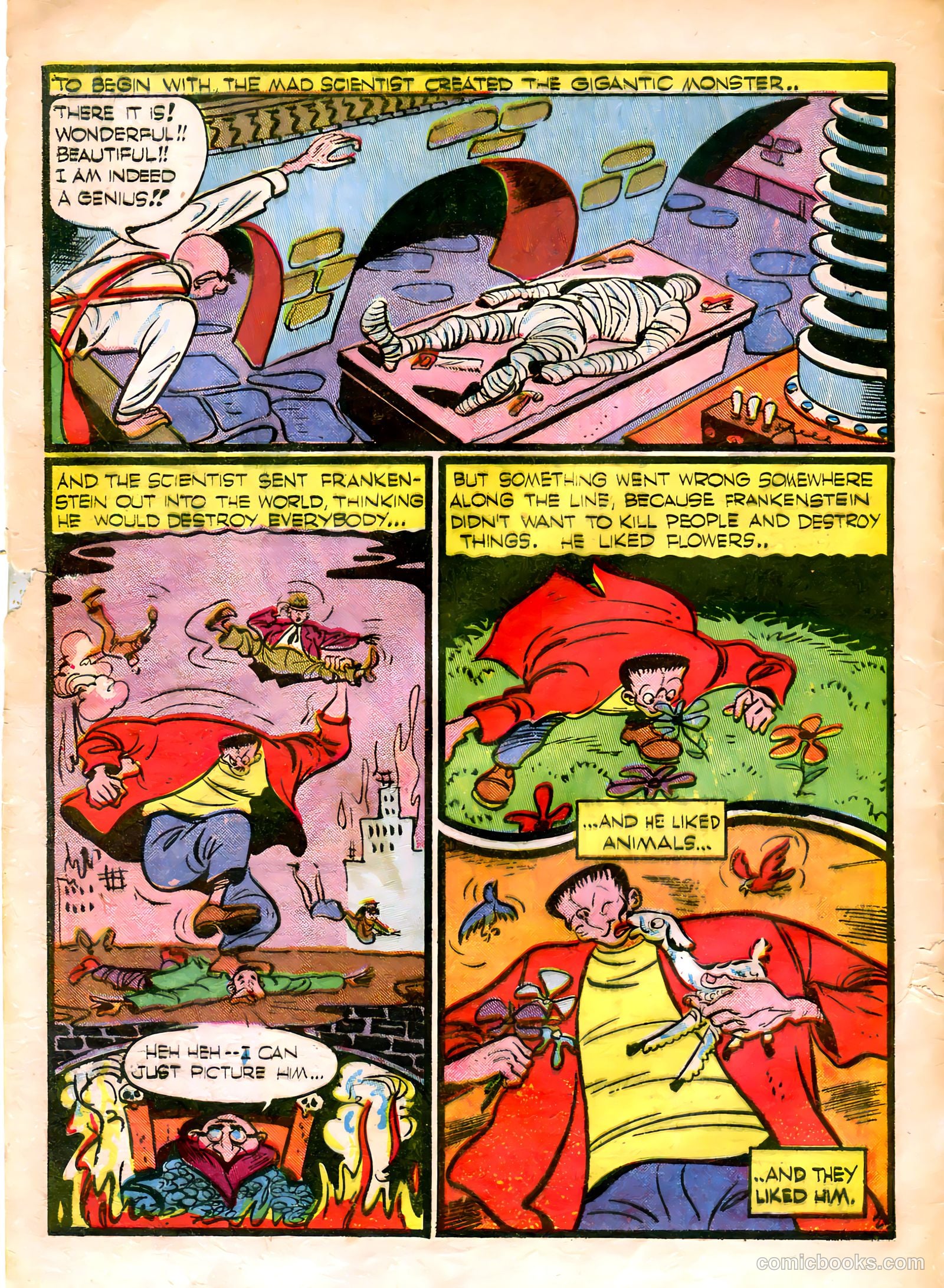 Frankenstein #2 (1945) — page 4 of 52