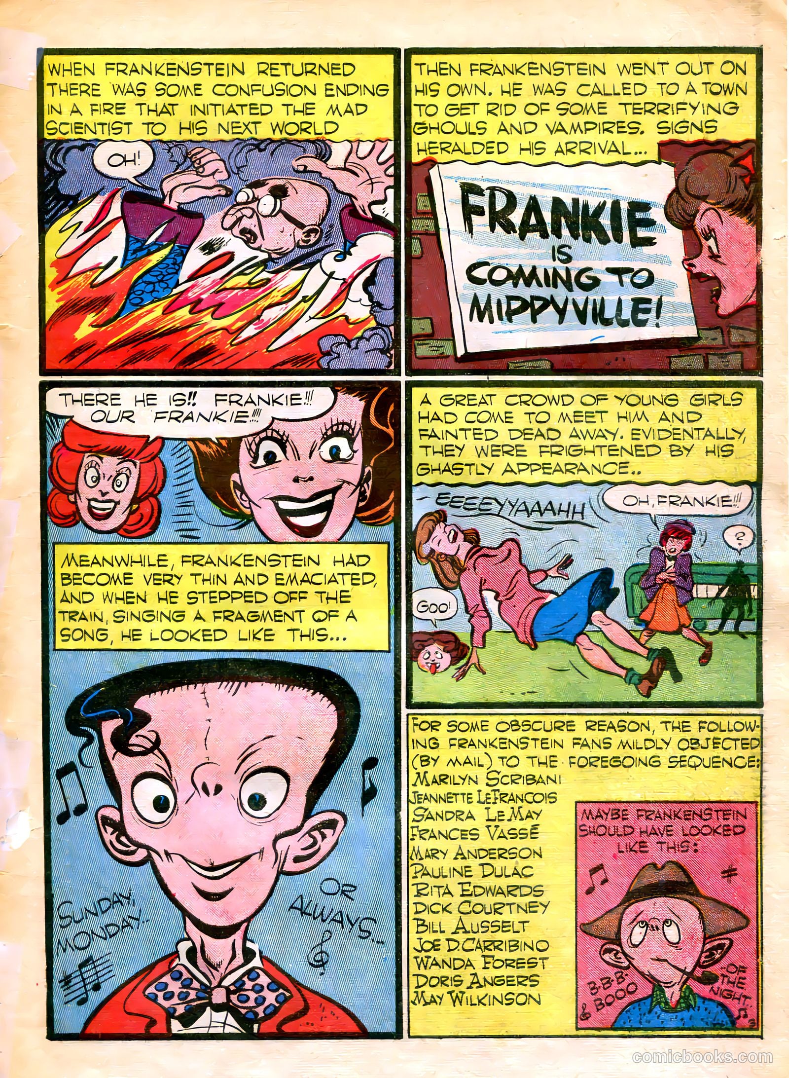 Frankenstein #2 (1945) — page 5 of 52