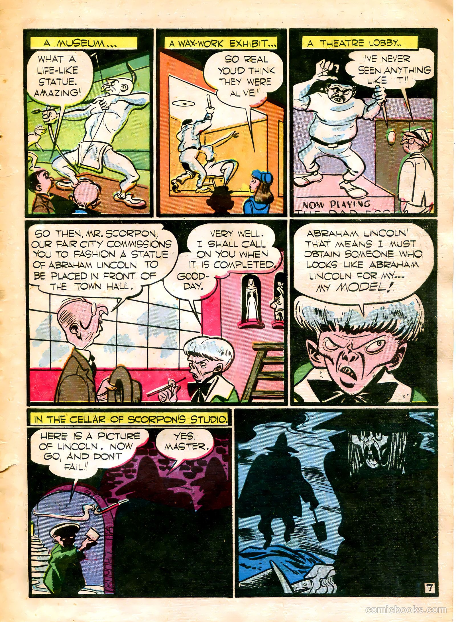 Frankenstein #2 (1945) — page 9 of 52