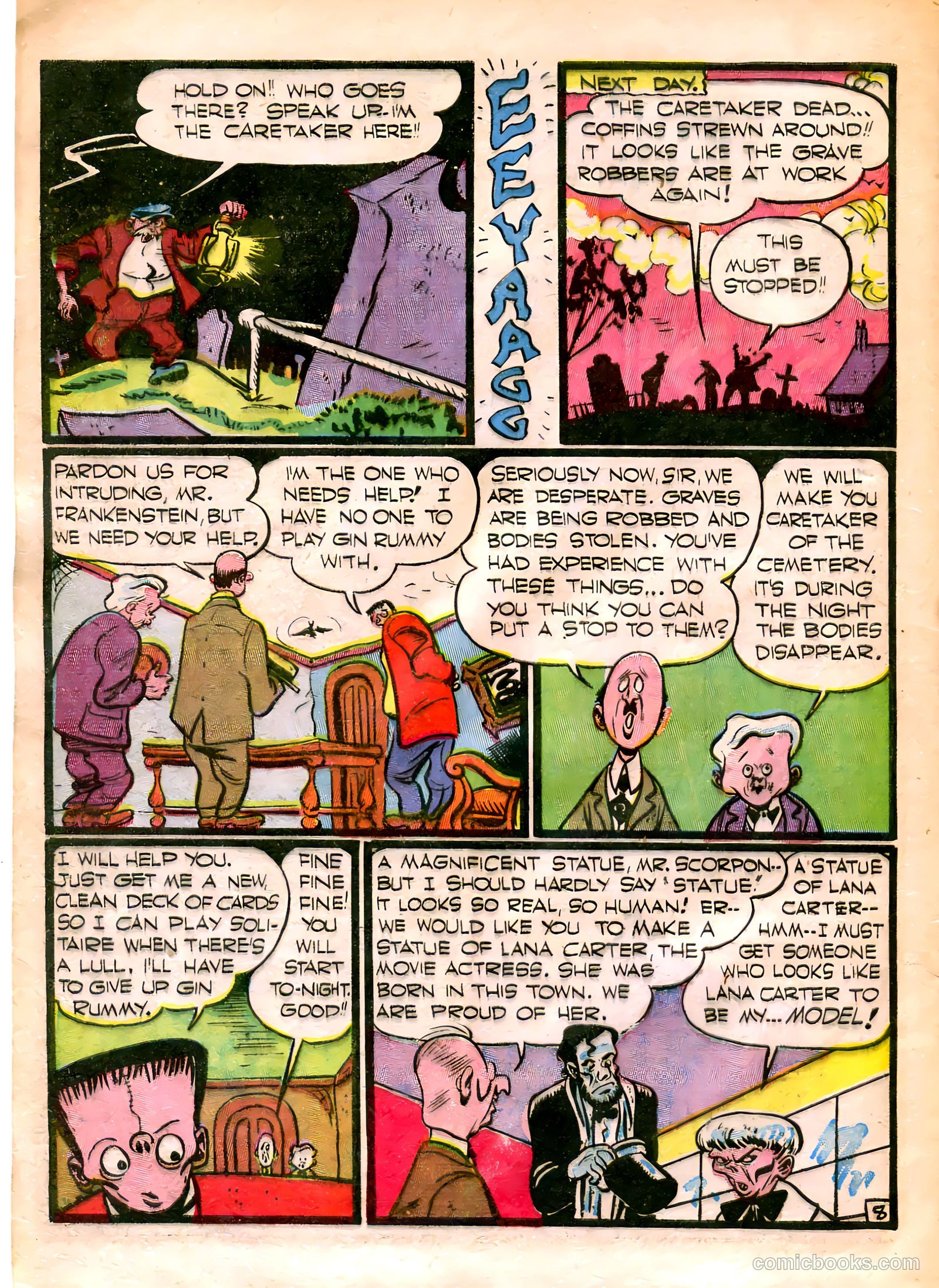 Frankenstein #2 (1945) — page 10 of 52