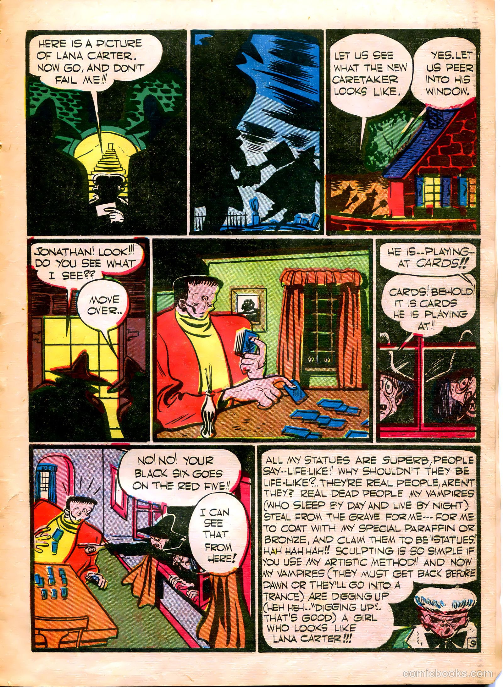 Frankenstein #2 (1945) — page 11 of 52