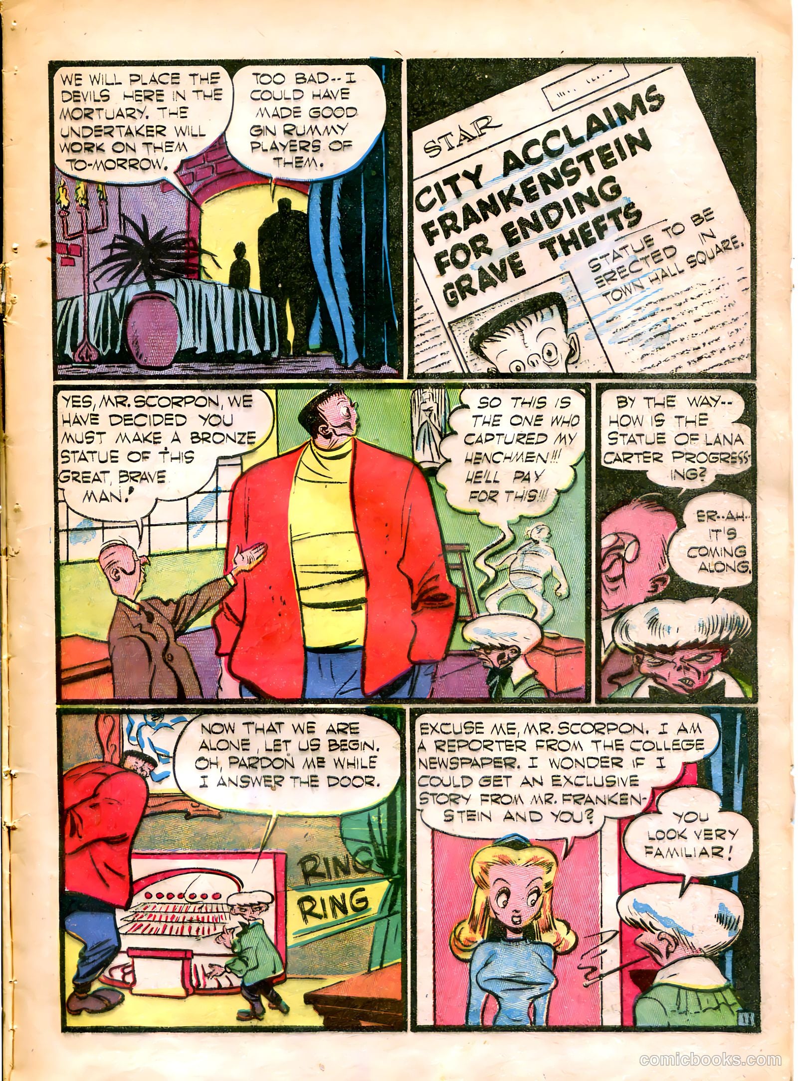 Frankenstein #2 (1945) — page 13 of 52