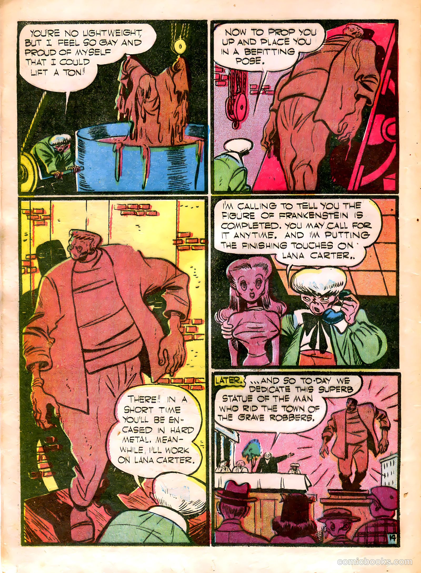 Frankenstein #2 (1945) — page 16 of 52