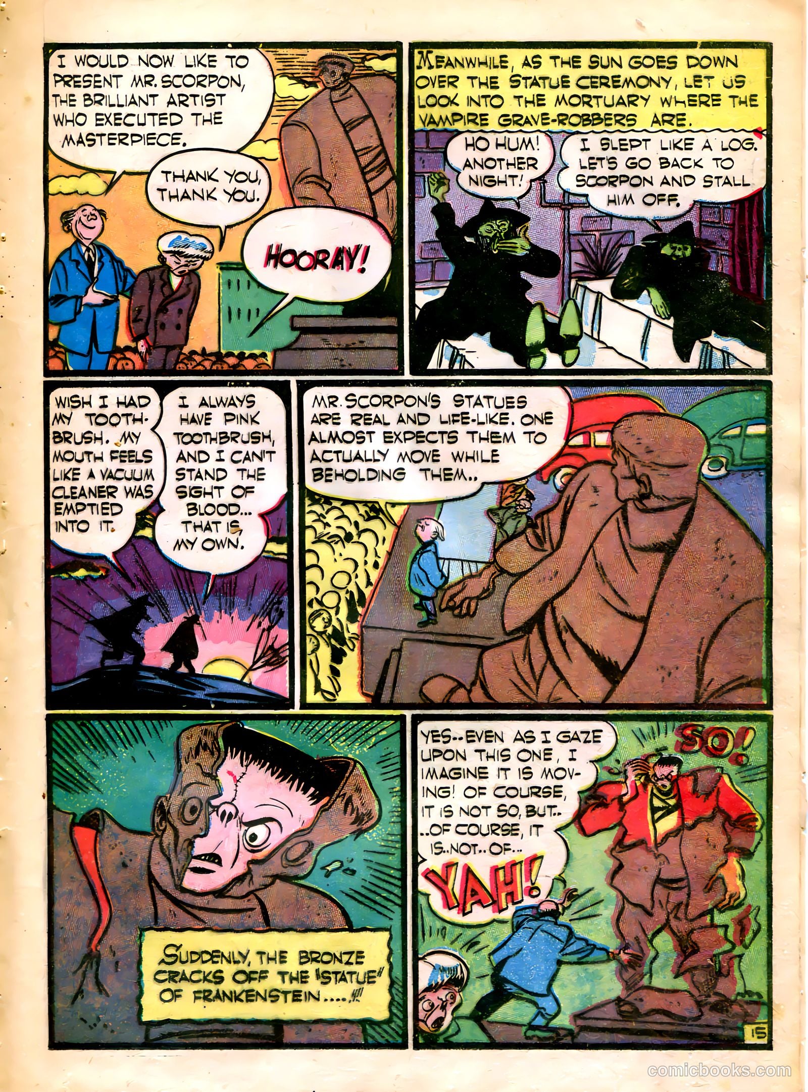 Frankenstein #2 (1945) — page 17 of 52