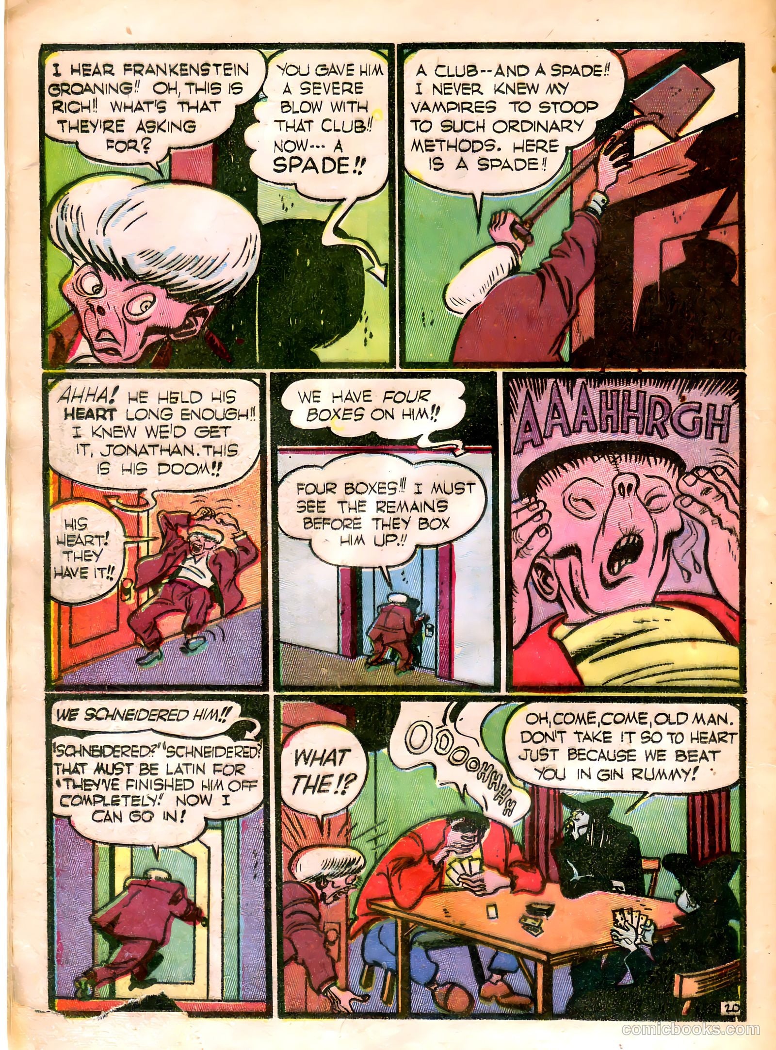 Frankenstein #2 (1945) — page 22 of 52