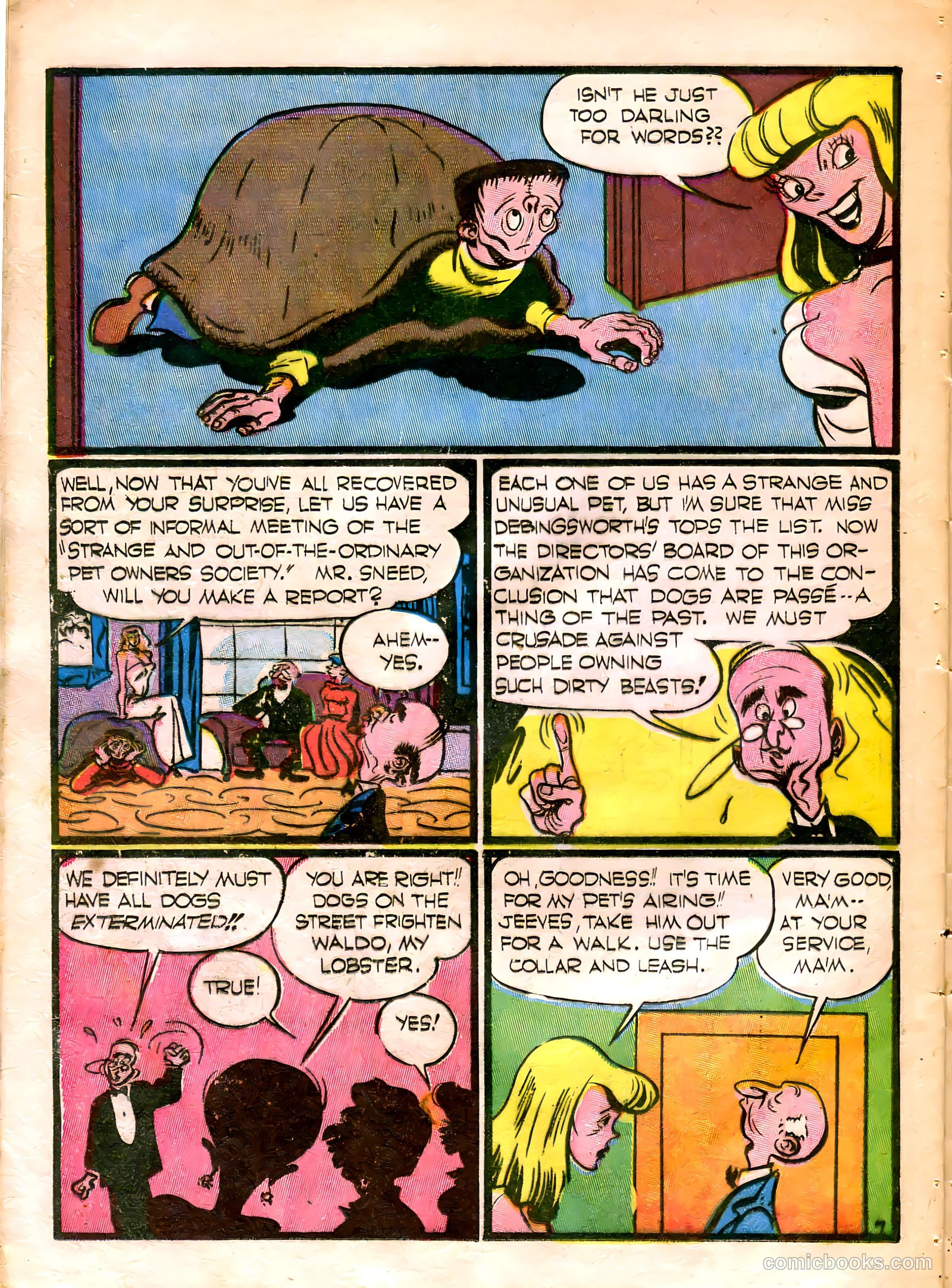 Frankenstein #2 (1945) — page 34 of 52