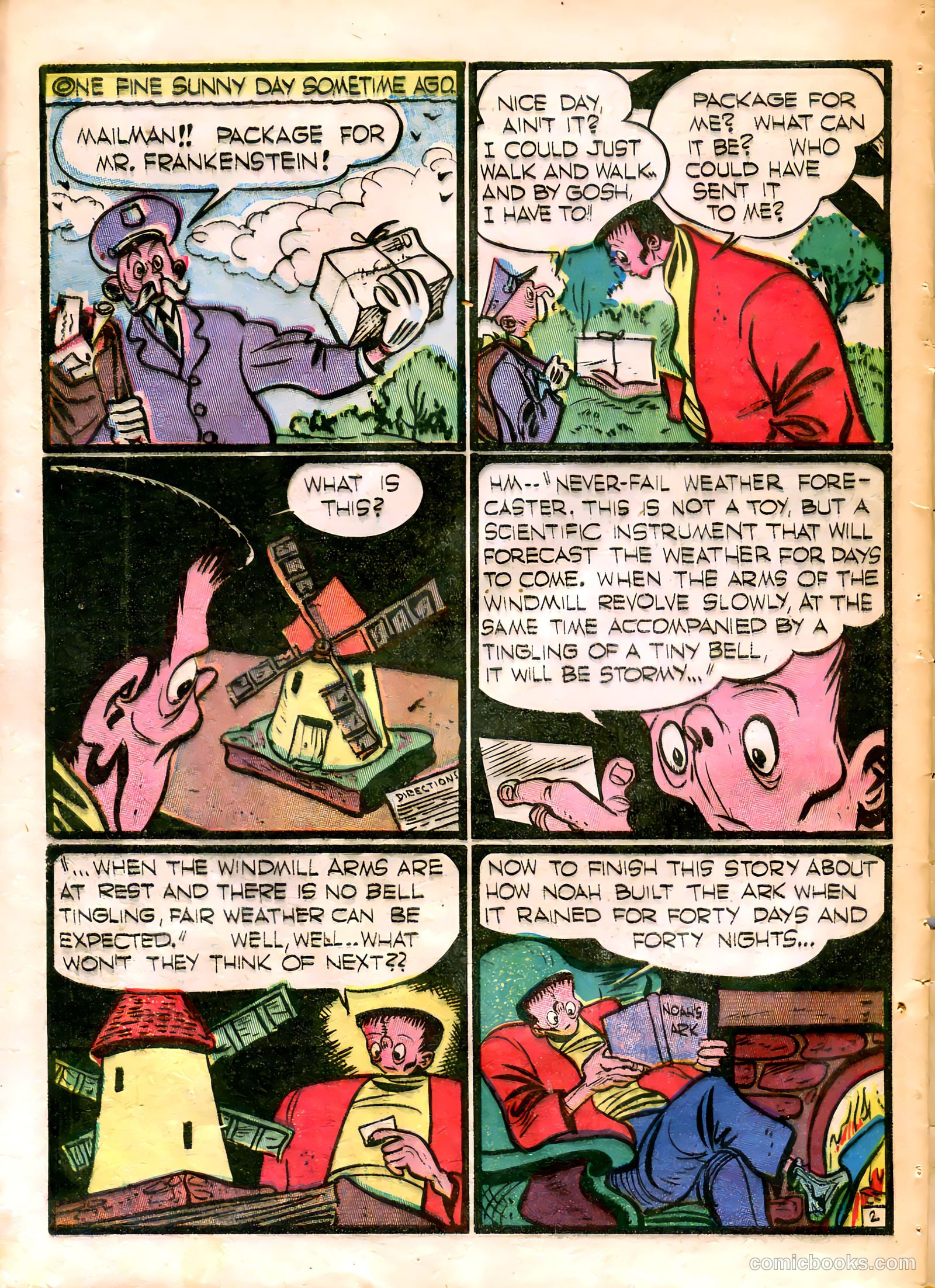 Frankenstein #2 (1945) — page 40 of 52