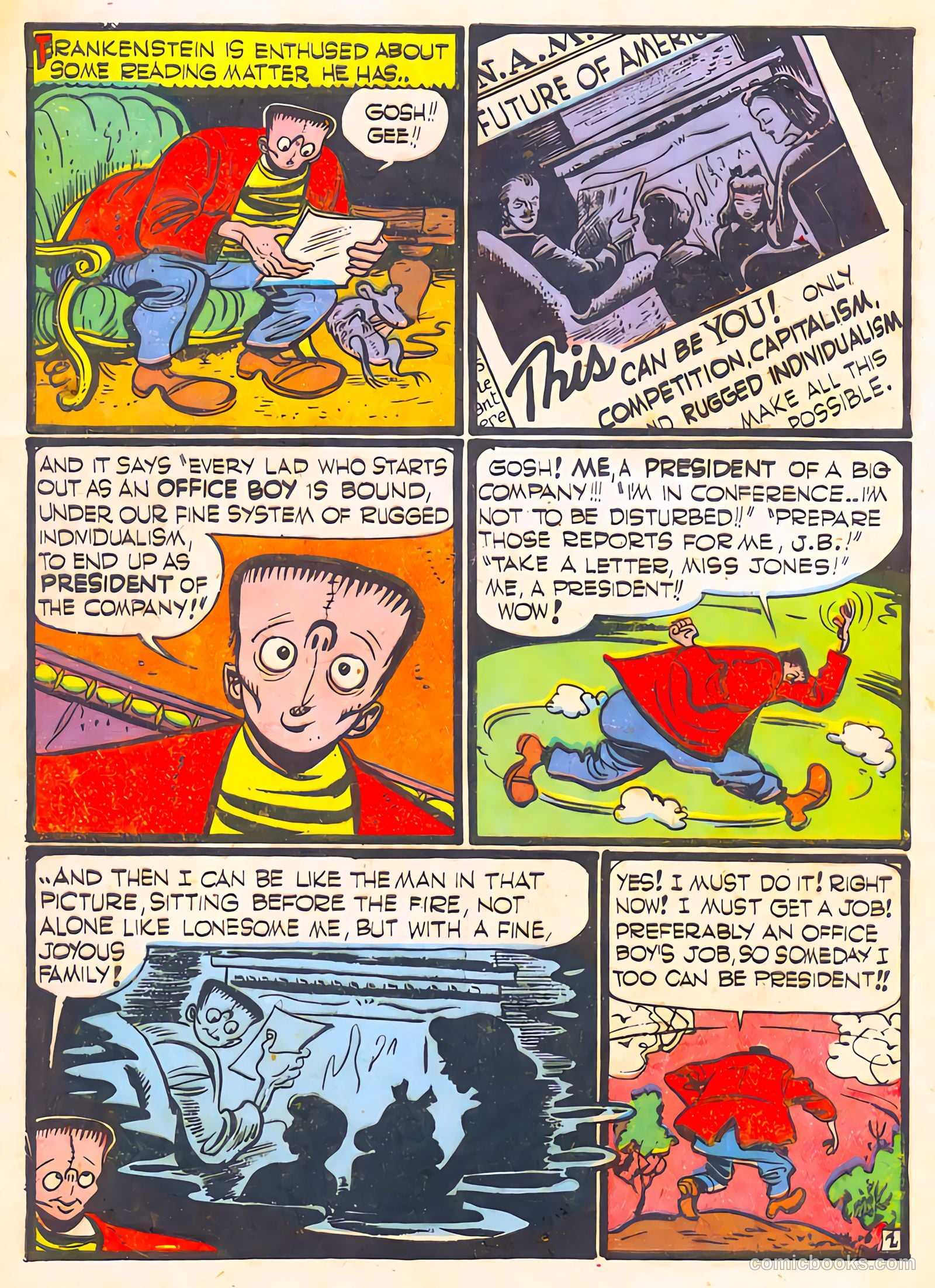 Frankenstein #3 (1946) — page 3 of 44