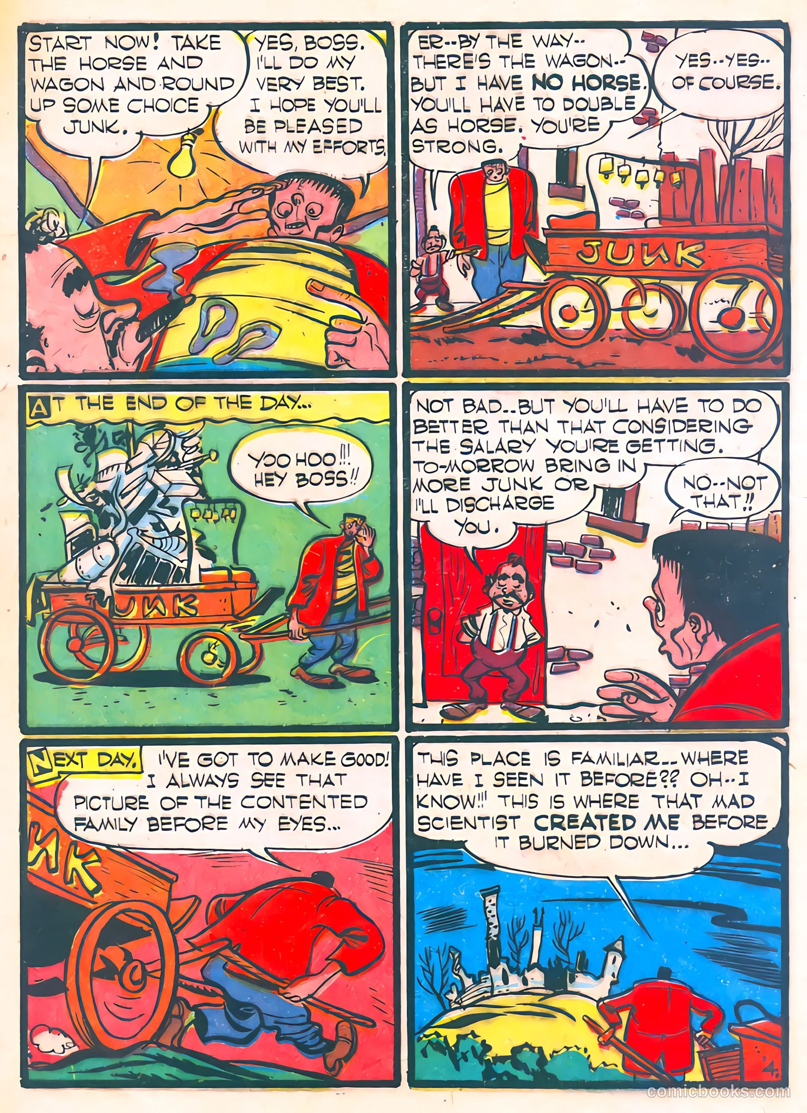 Frankenstein #3 (1946) — page 5 of 44