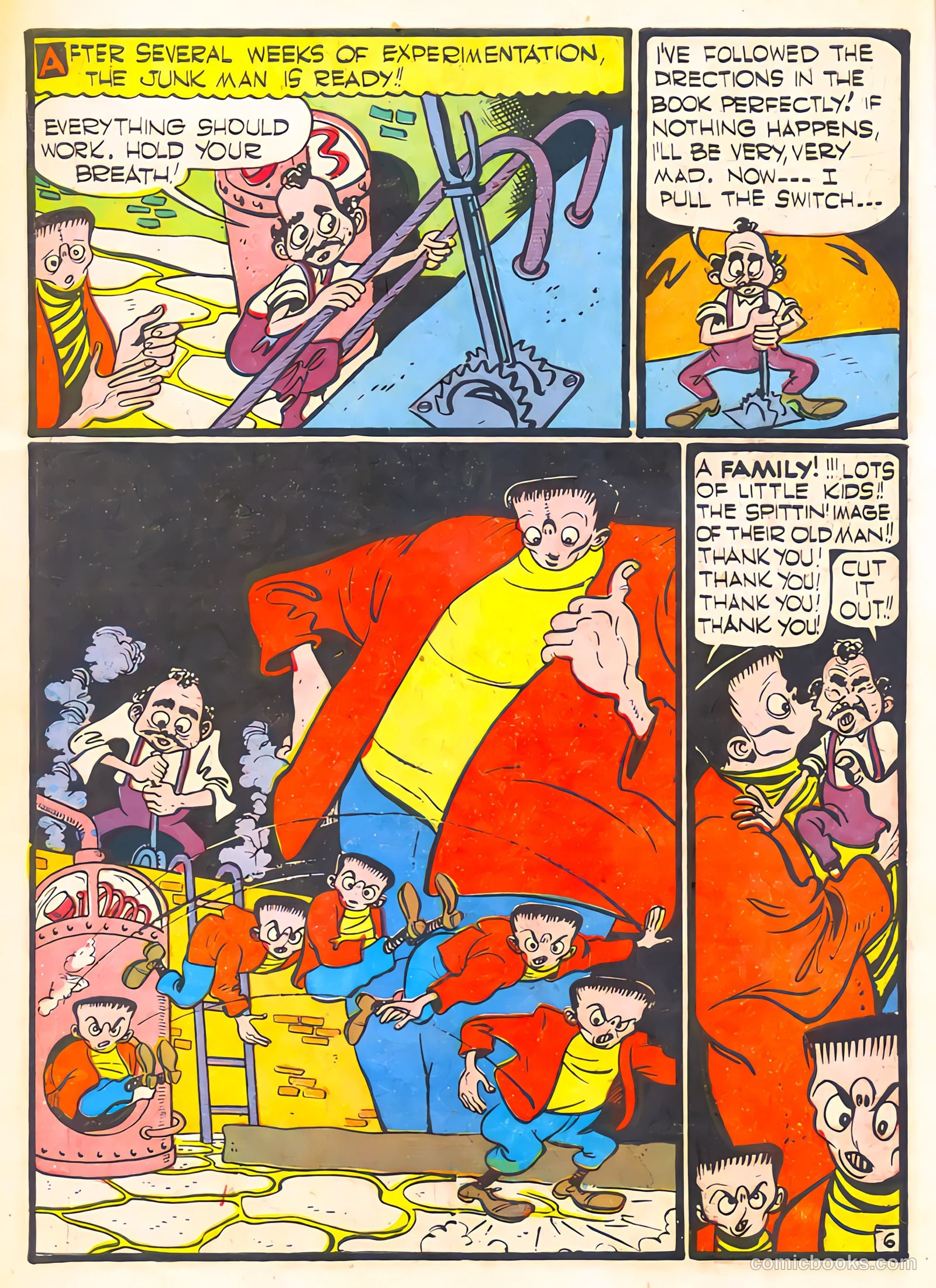 Frankenstein #3 (1946) — page 7 of 44