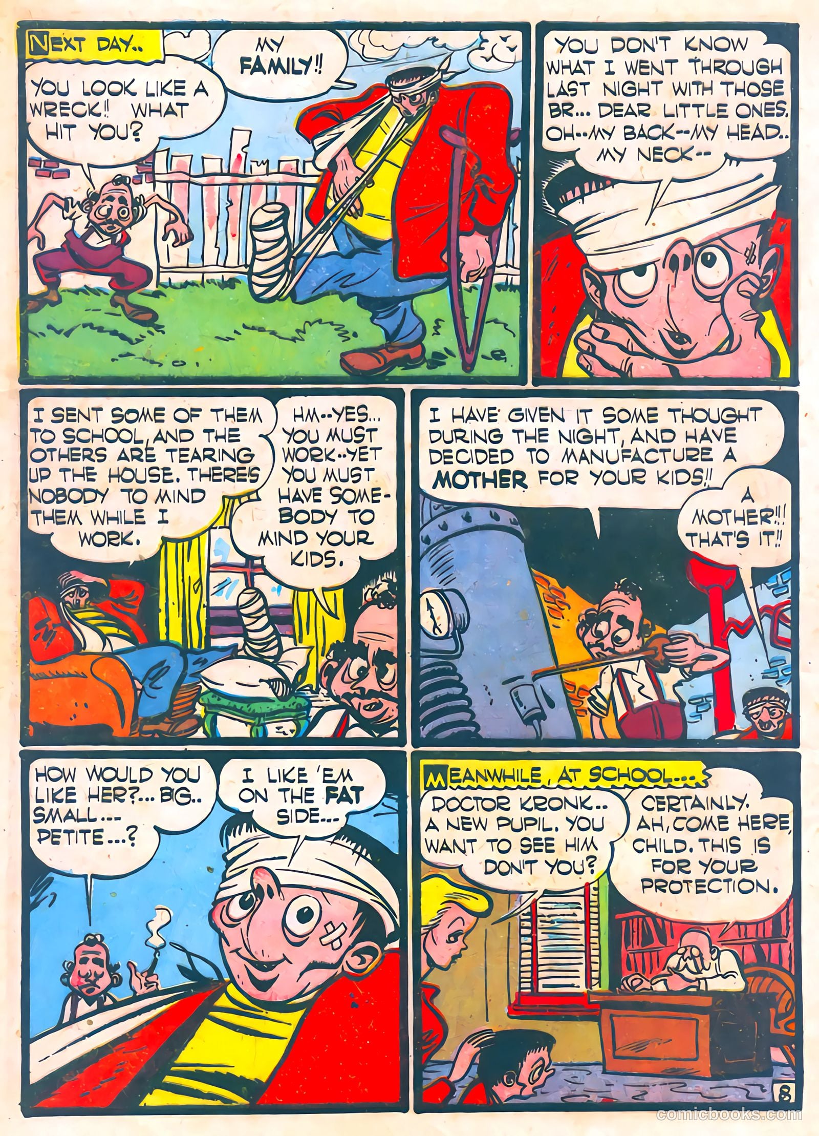 Frankenstein #3 (1946) — page 9 of 44