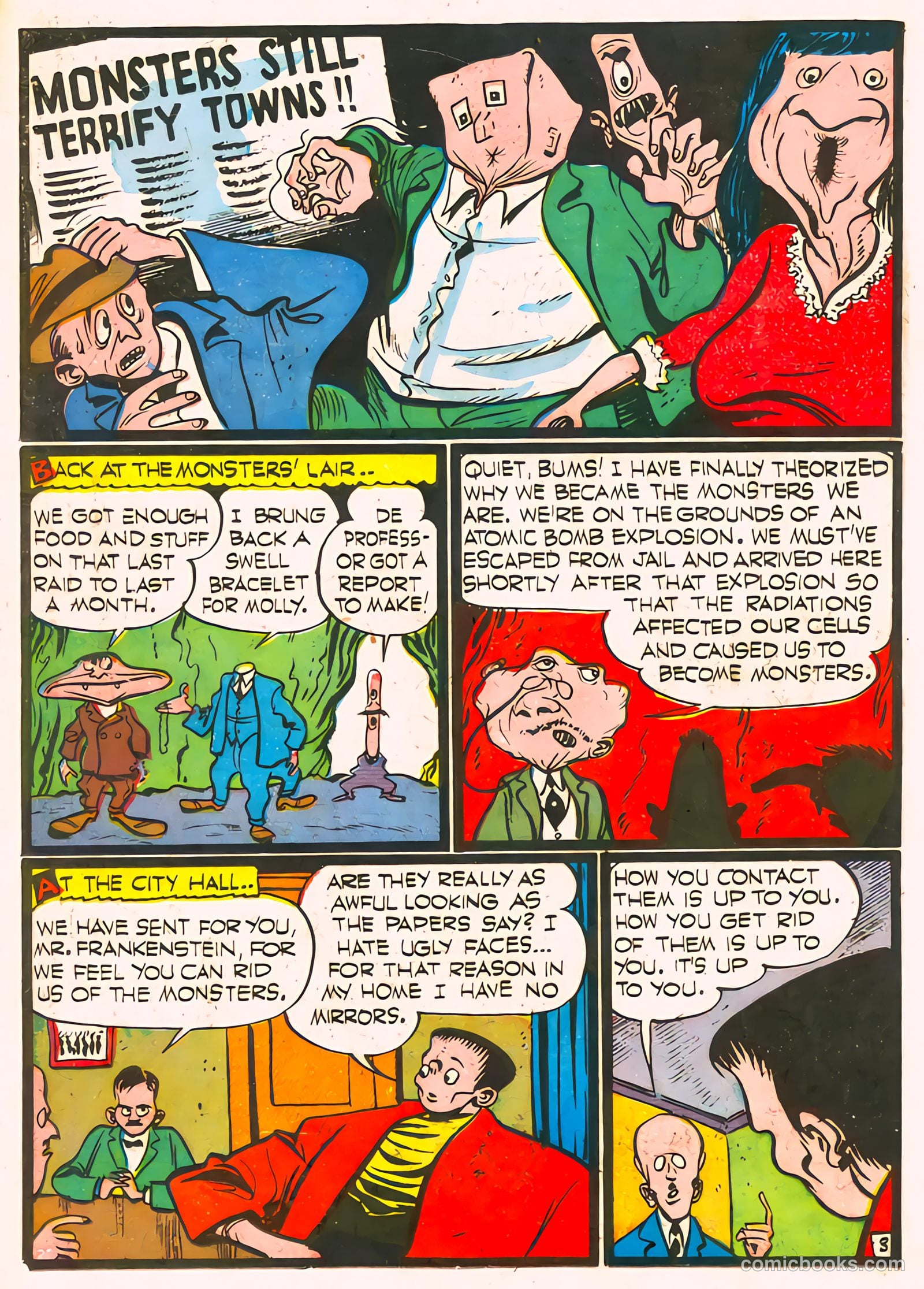 Frankenstein #3 (1946) — page 19 of 44