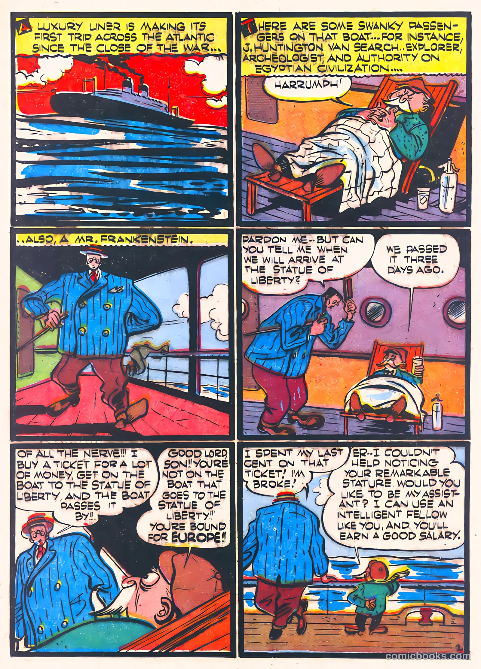Frankenstein #3 (1946) — page 27 of 44